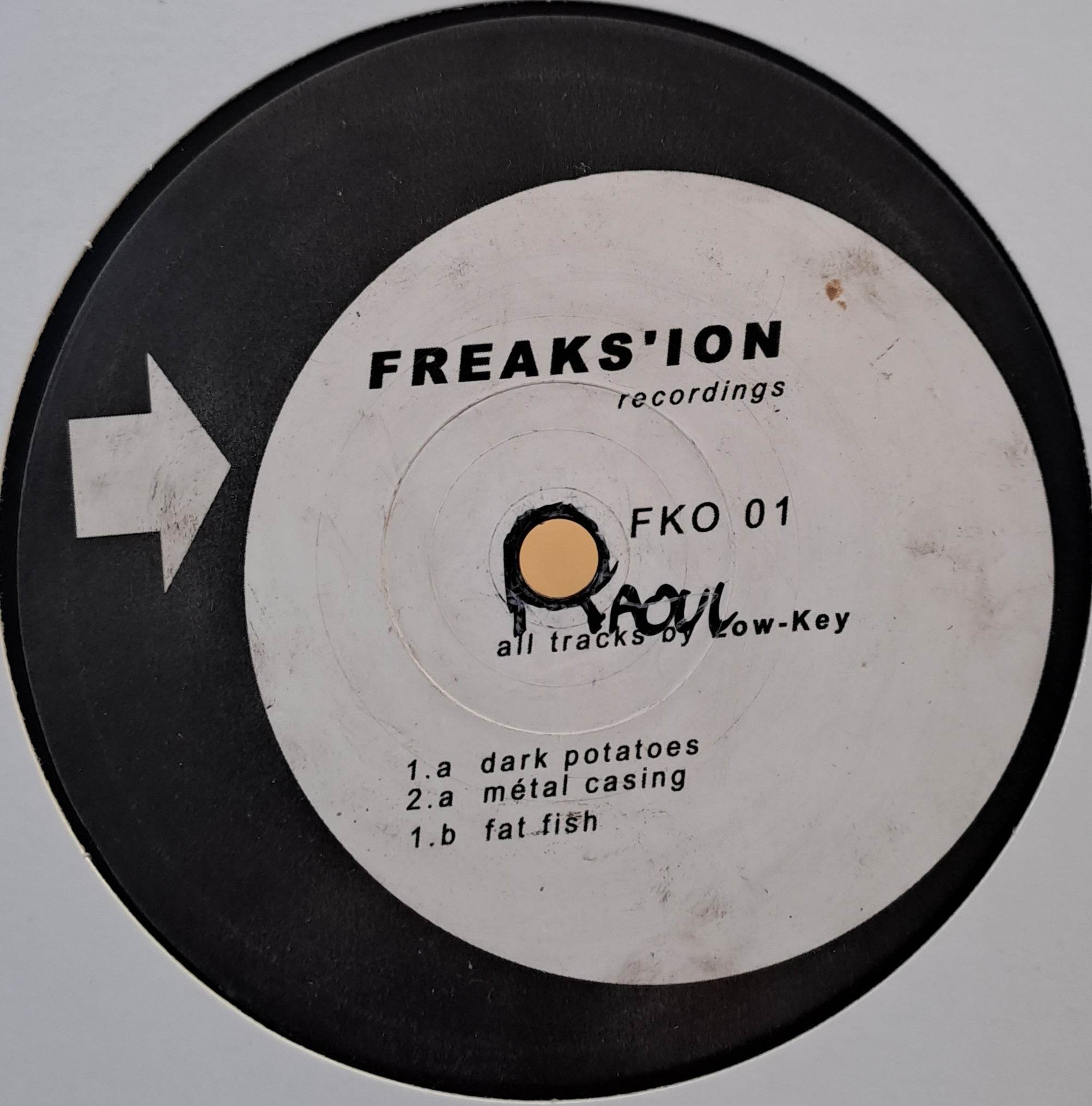 Freaks'ion 01 - vinyle hard techno