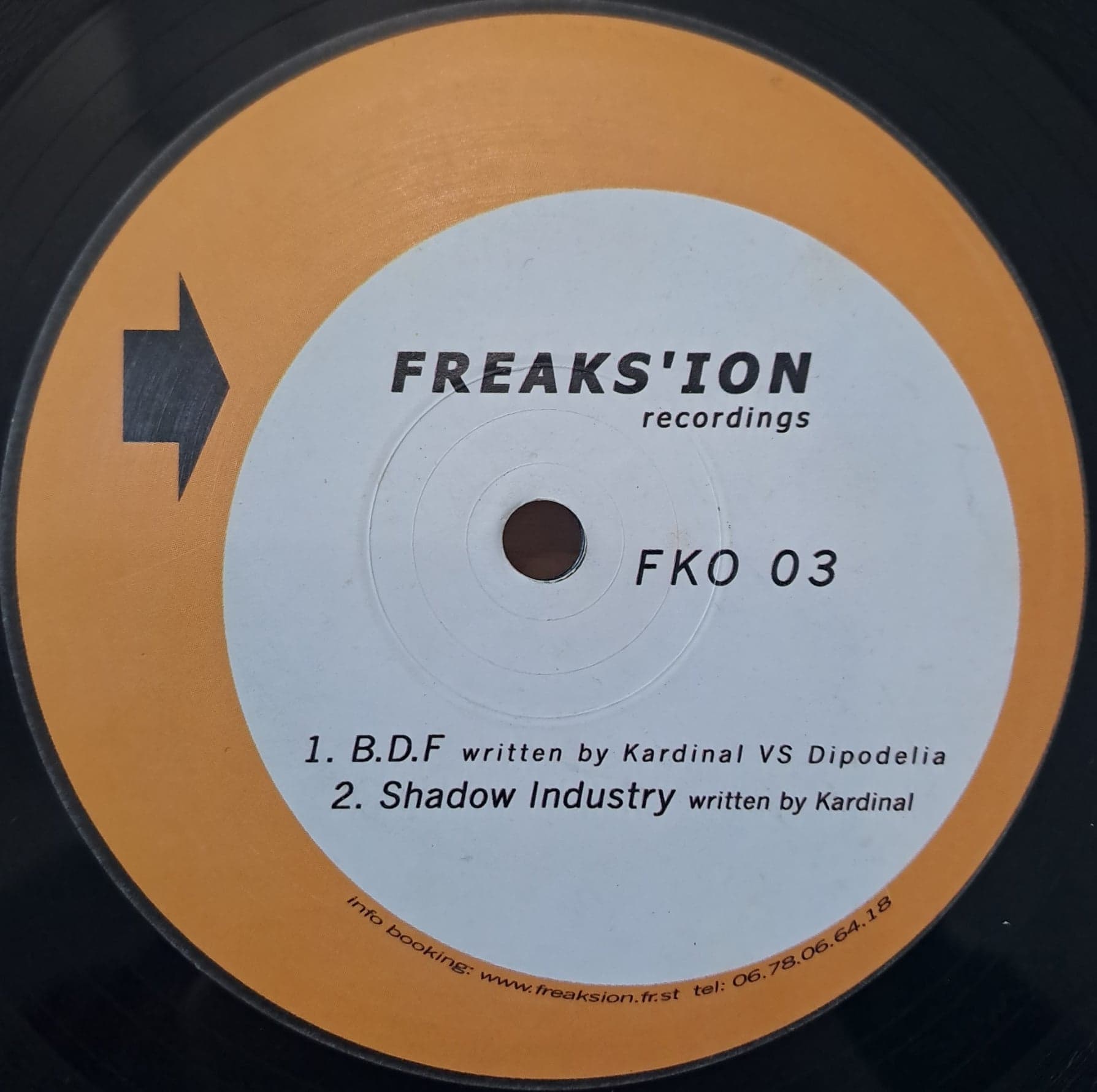 Freaks'ion 03 - vinyle techno