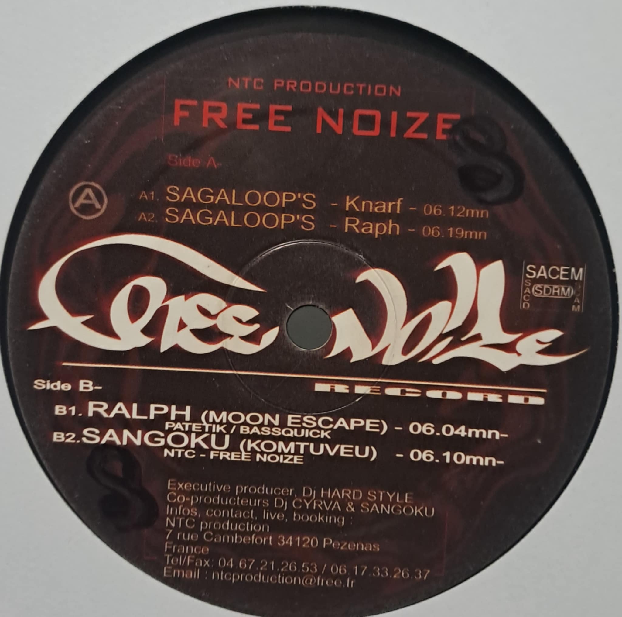 Free Noize 02 - vinyle tribe