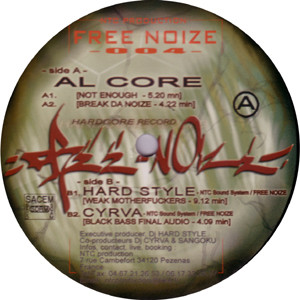 Free Noize 04 - vinyle hardcore