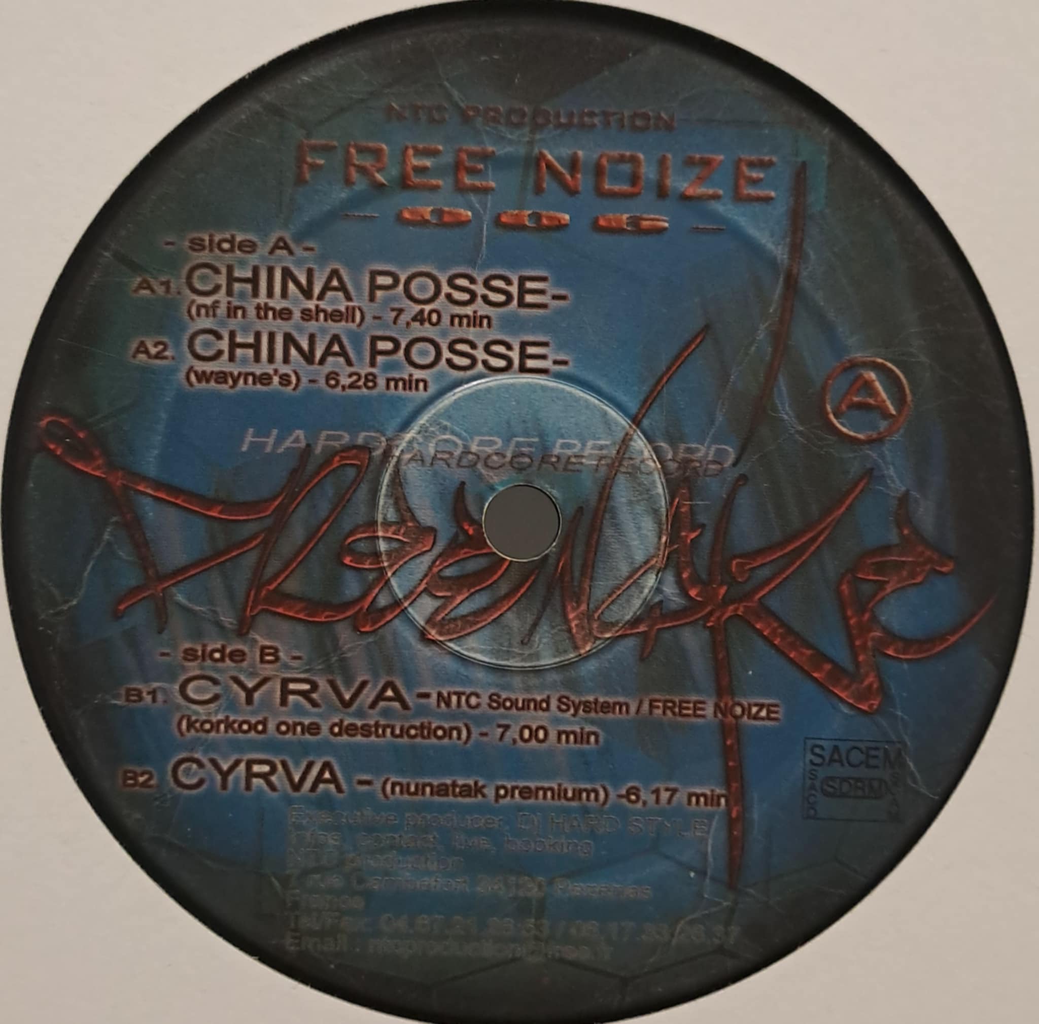 Free Noize 06 - vinyle hardcore