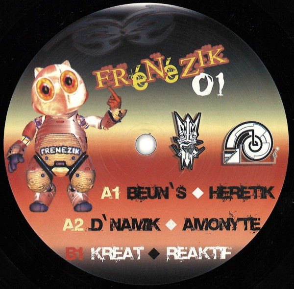 Frénézik 01 - vinyle freetekno