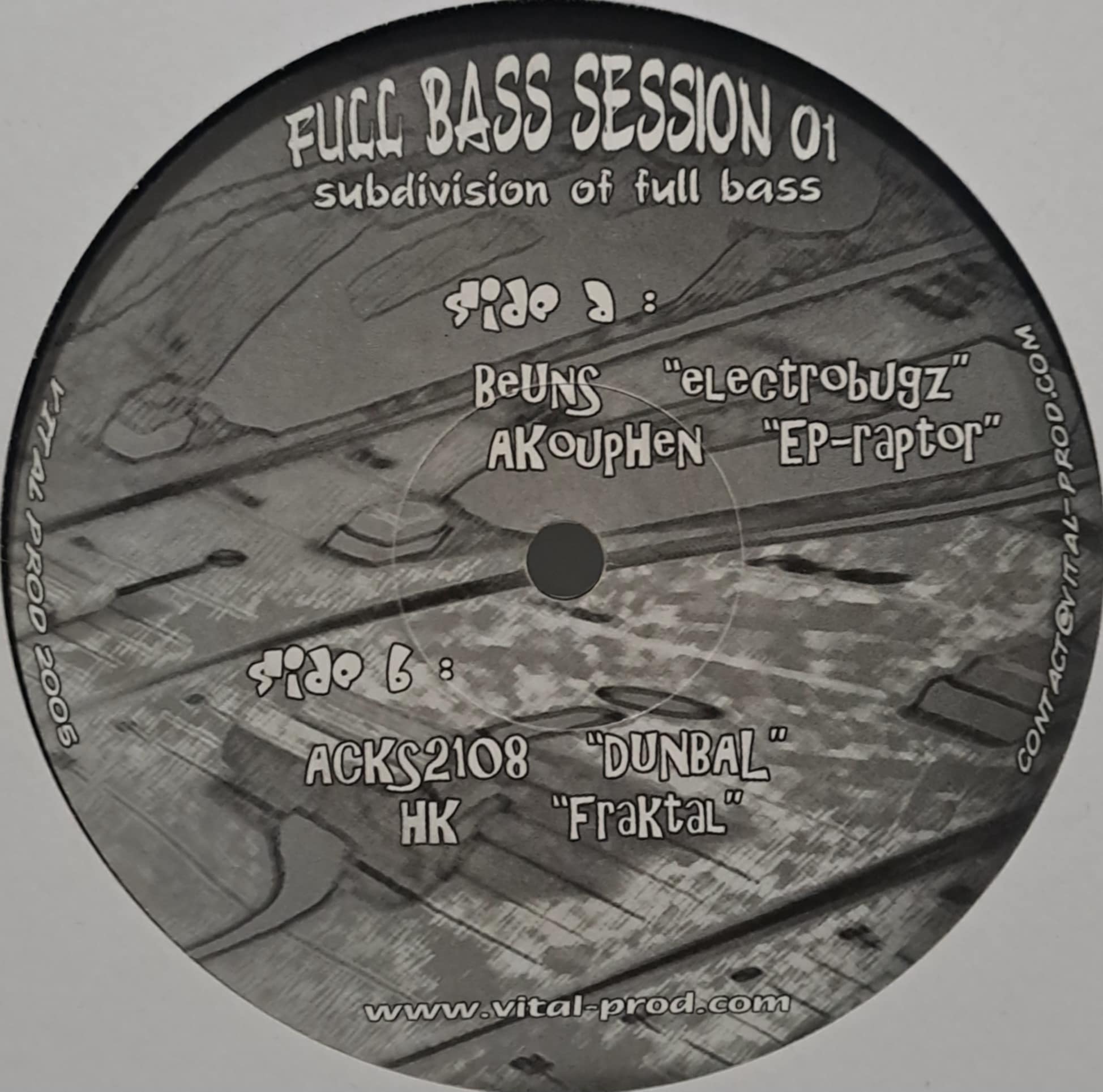 Full Bass Session 01 - vinyle freetekno