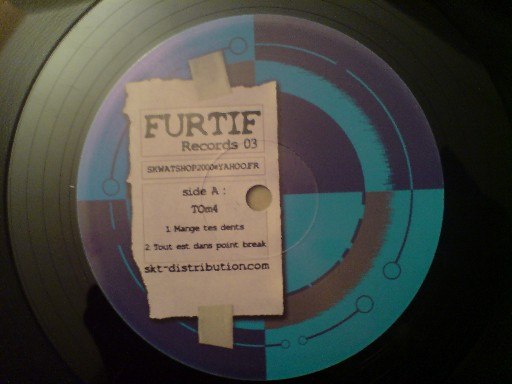 Furtif Records 03 - vinyle freetekno