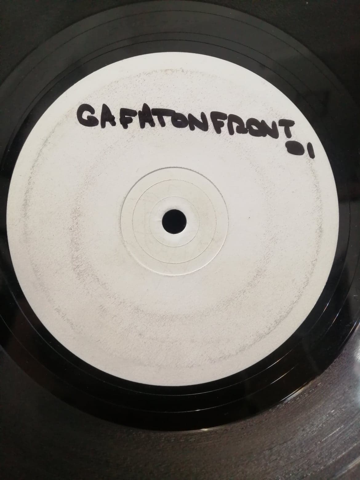 Gafatonfron 01 (White Label) - vinyle tribecore