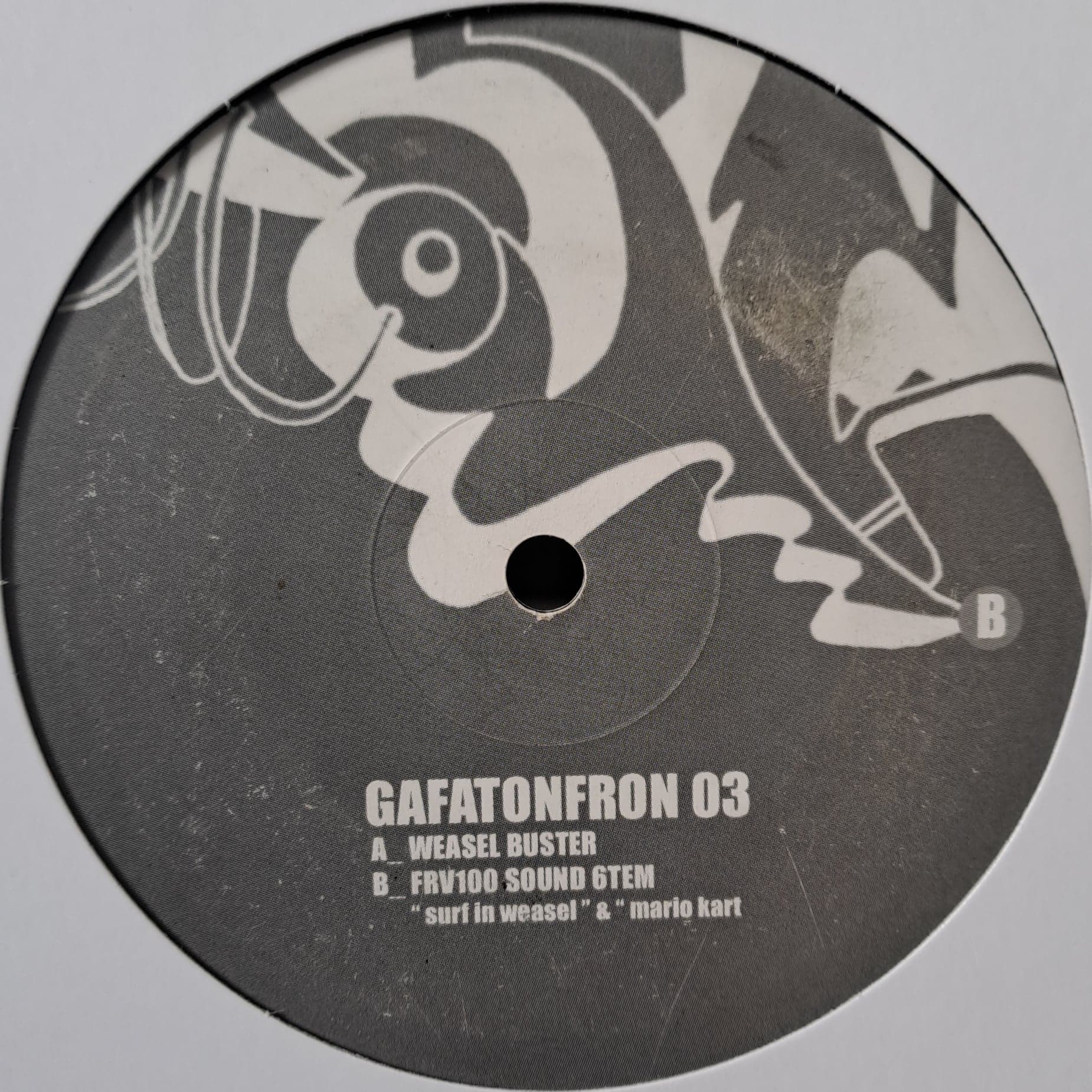 Gafatonfron 03 - vinyle freetekno