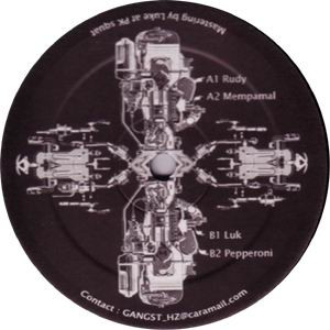 Gangst HZ 001 - vinyle freetekno