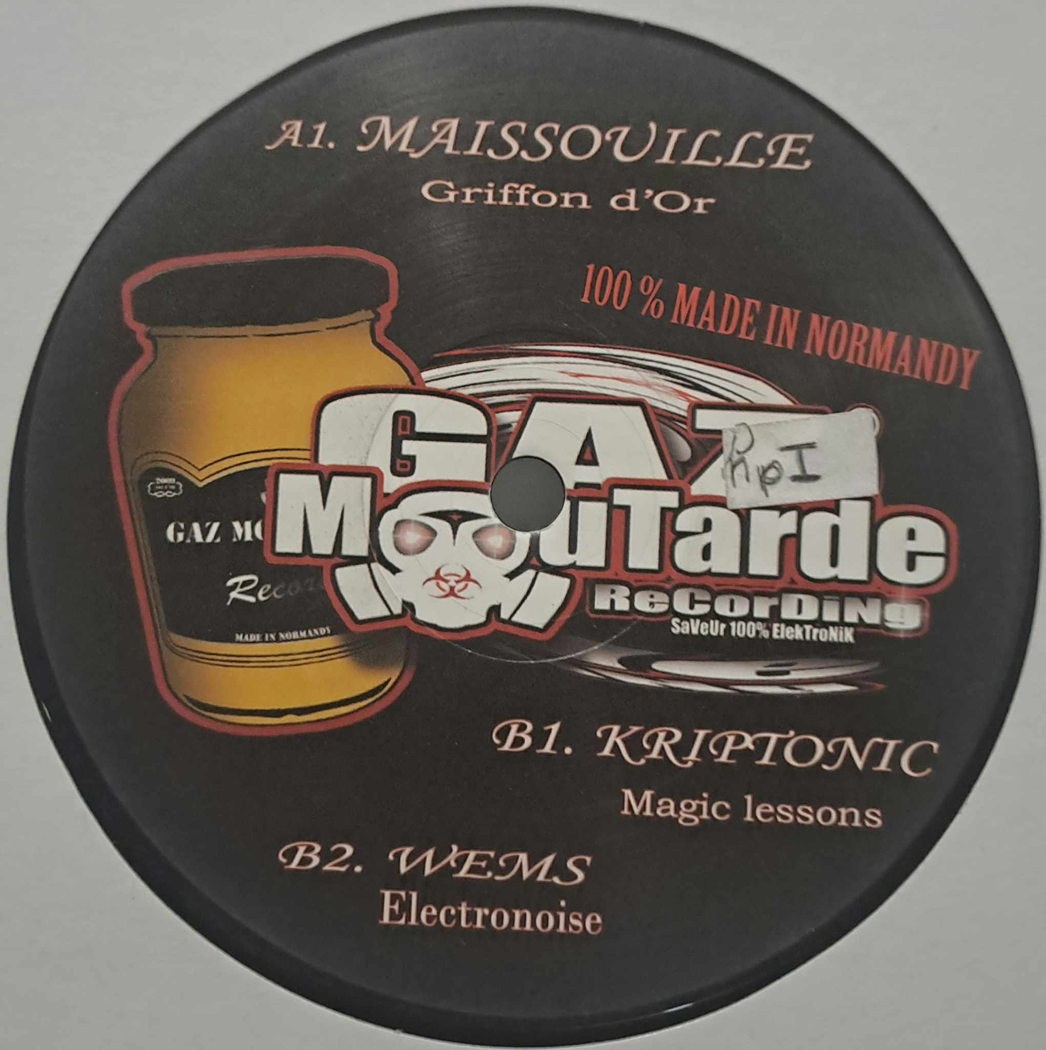 Gaz Moutarde 04 - vinyle freetekno