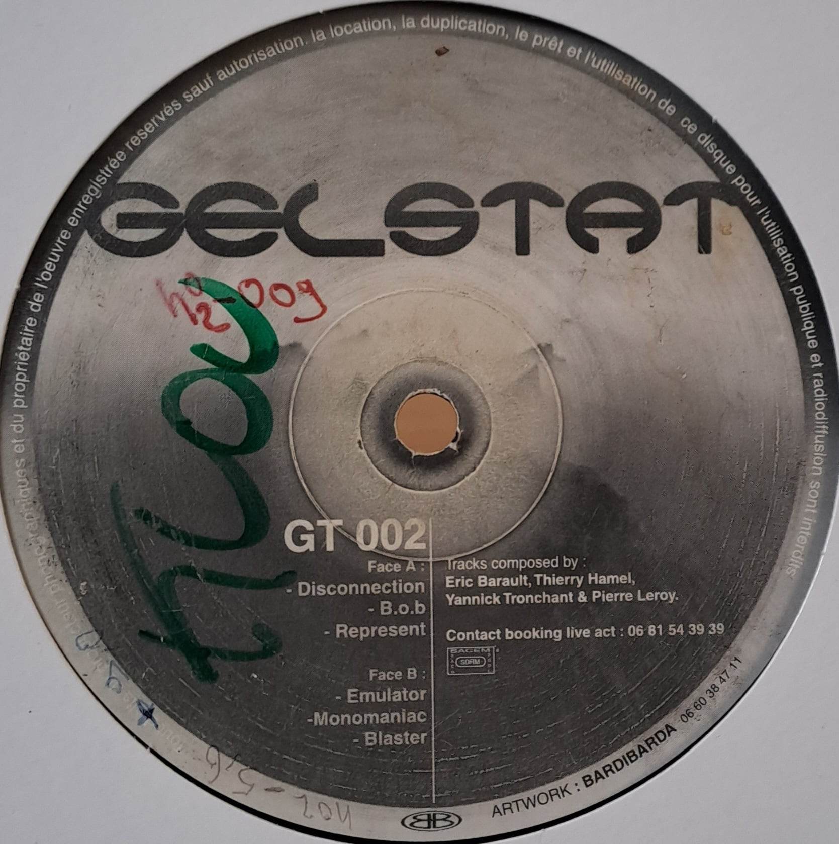 Gelstat 02 - vinyle freetekno