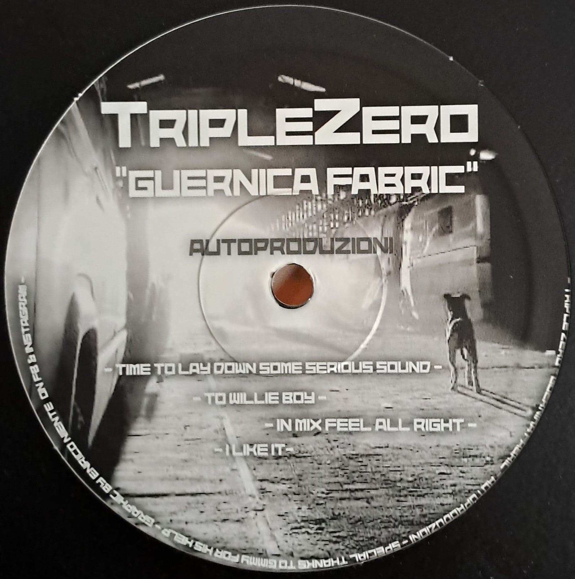Guernika Fabric 01 (toute dernière copie en stock) - vinyle freetekno
