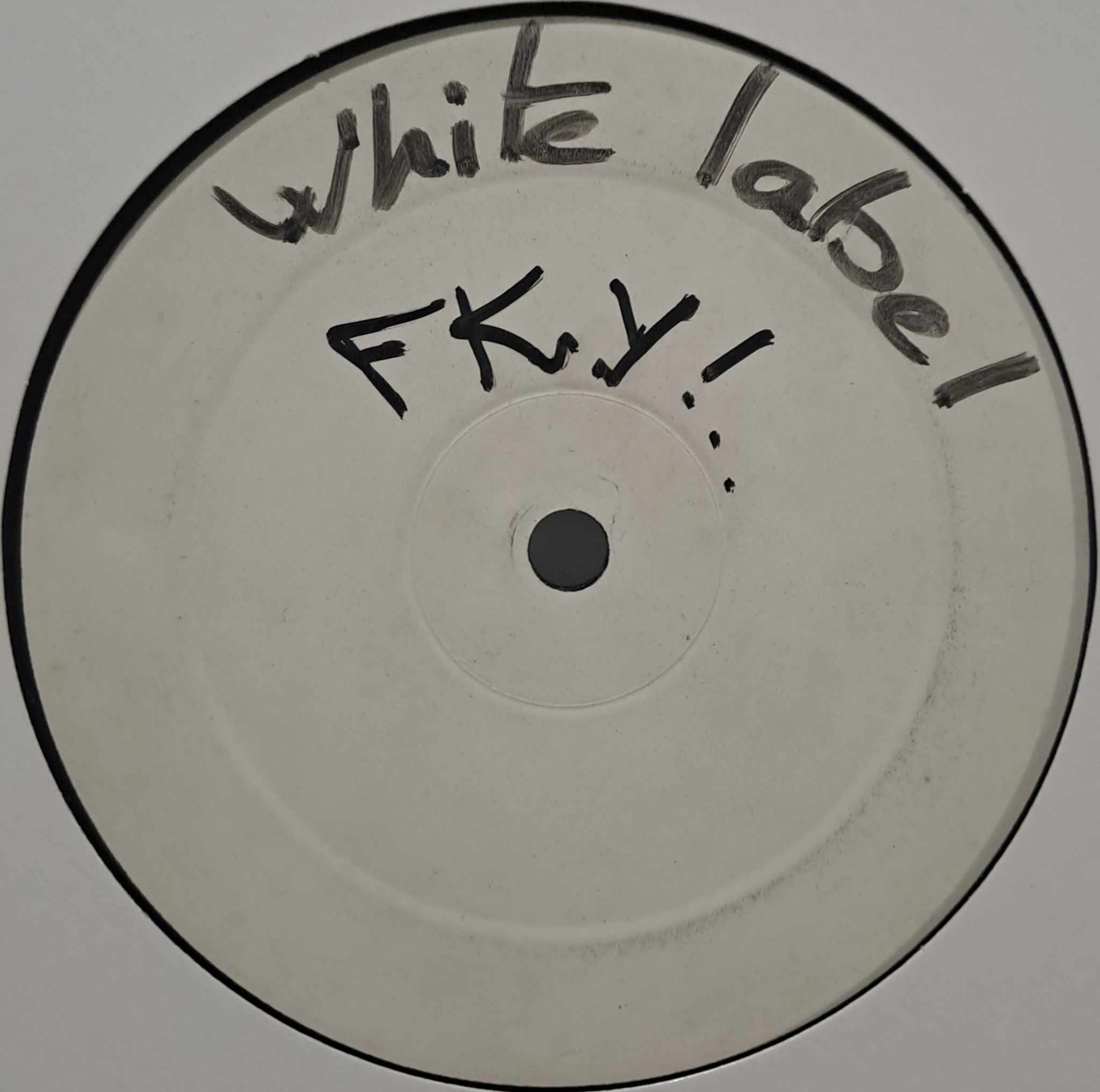 Hallucidite HS 02 (white label) - vinyle freetekno