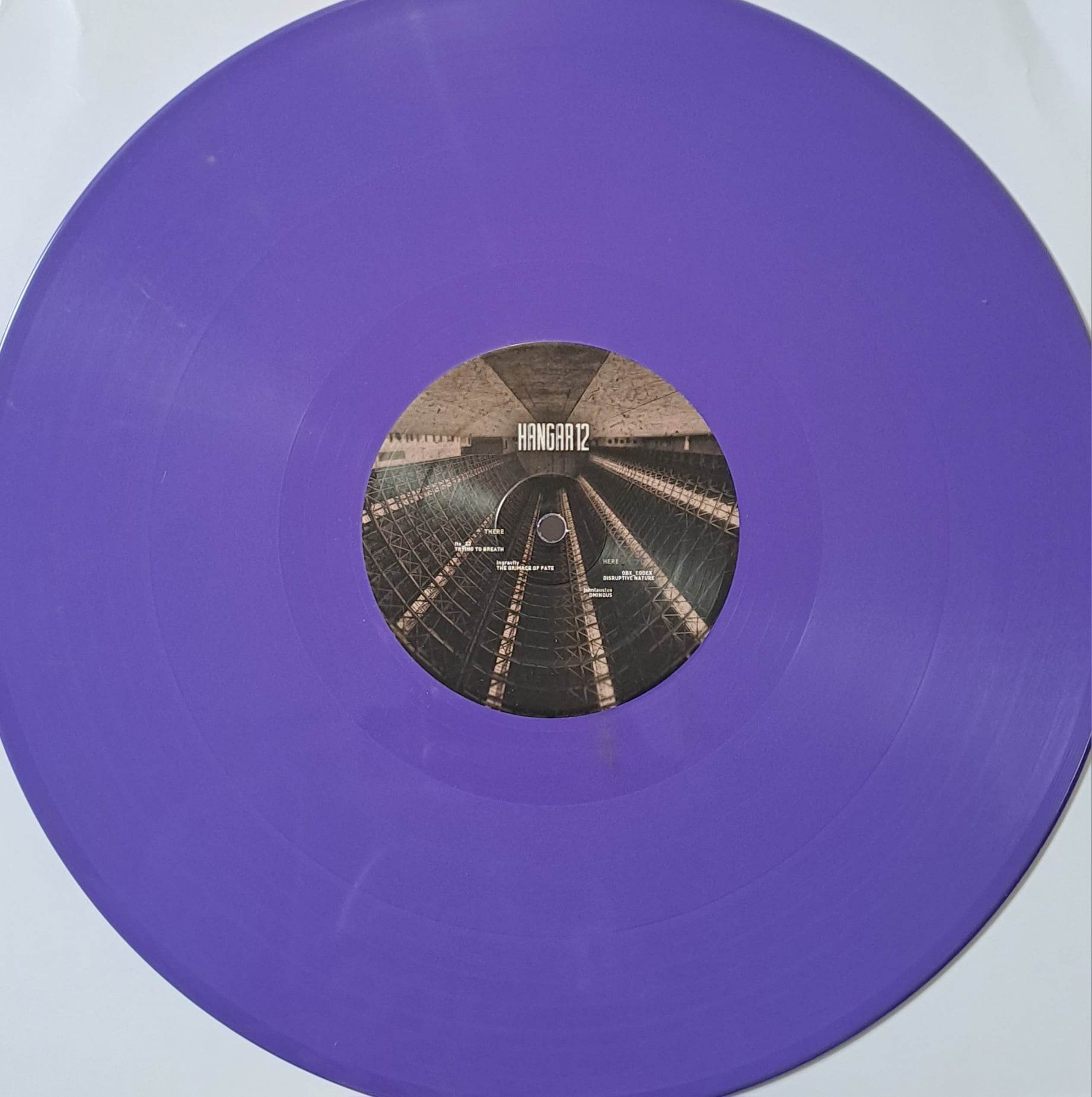 Hangar 12 (violet) (dernières copies en stock) - vinyle acidcore