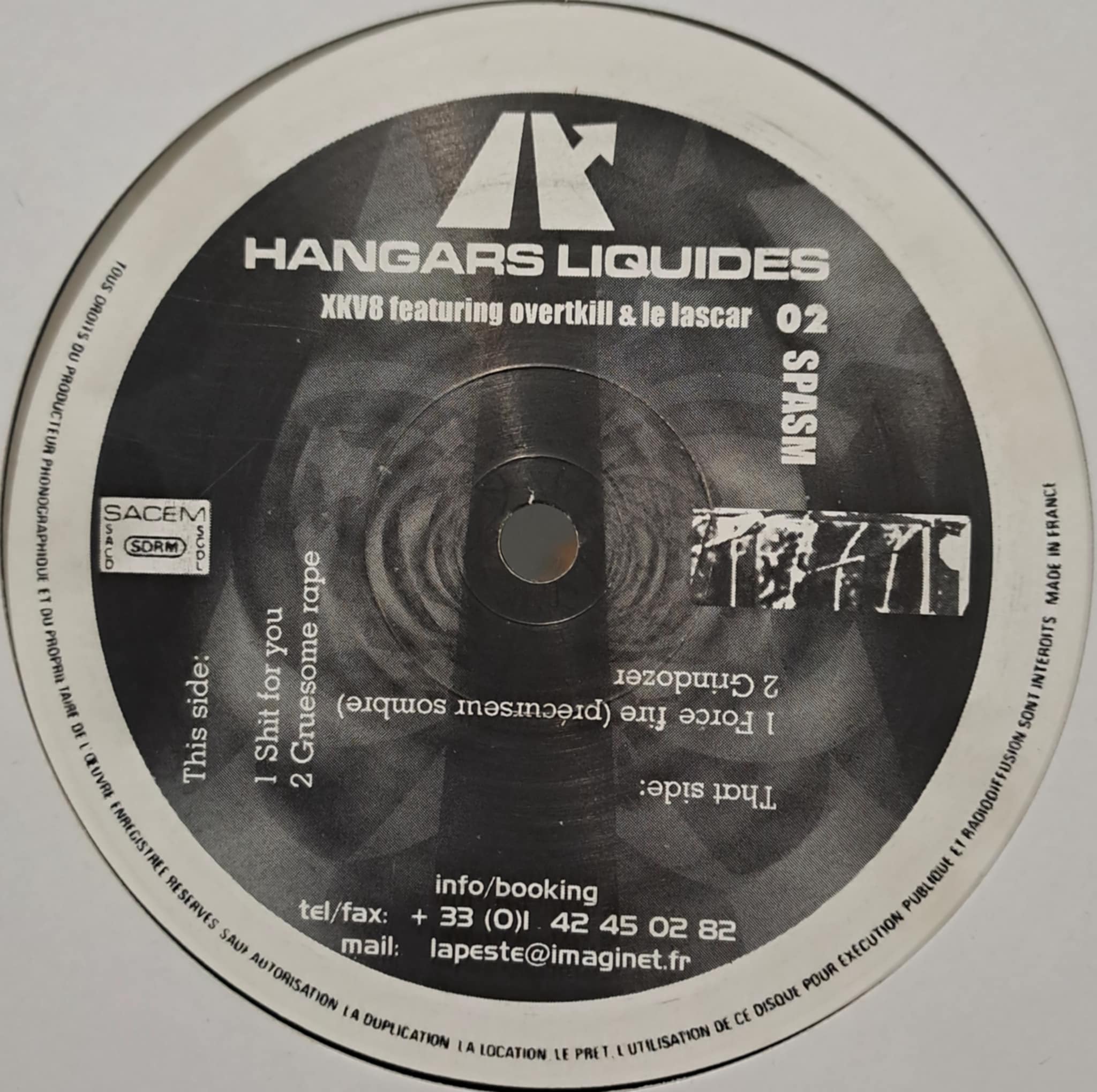 Hangars Liquides 002 - vinyle hardcore