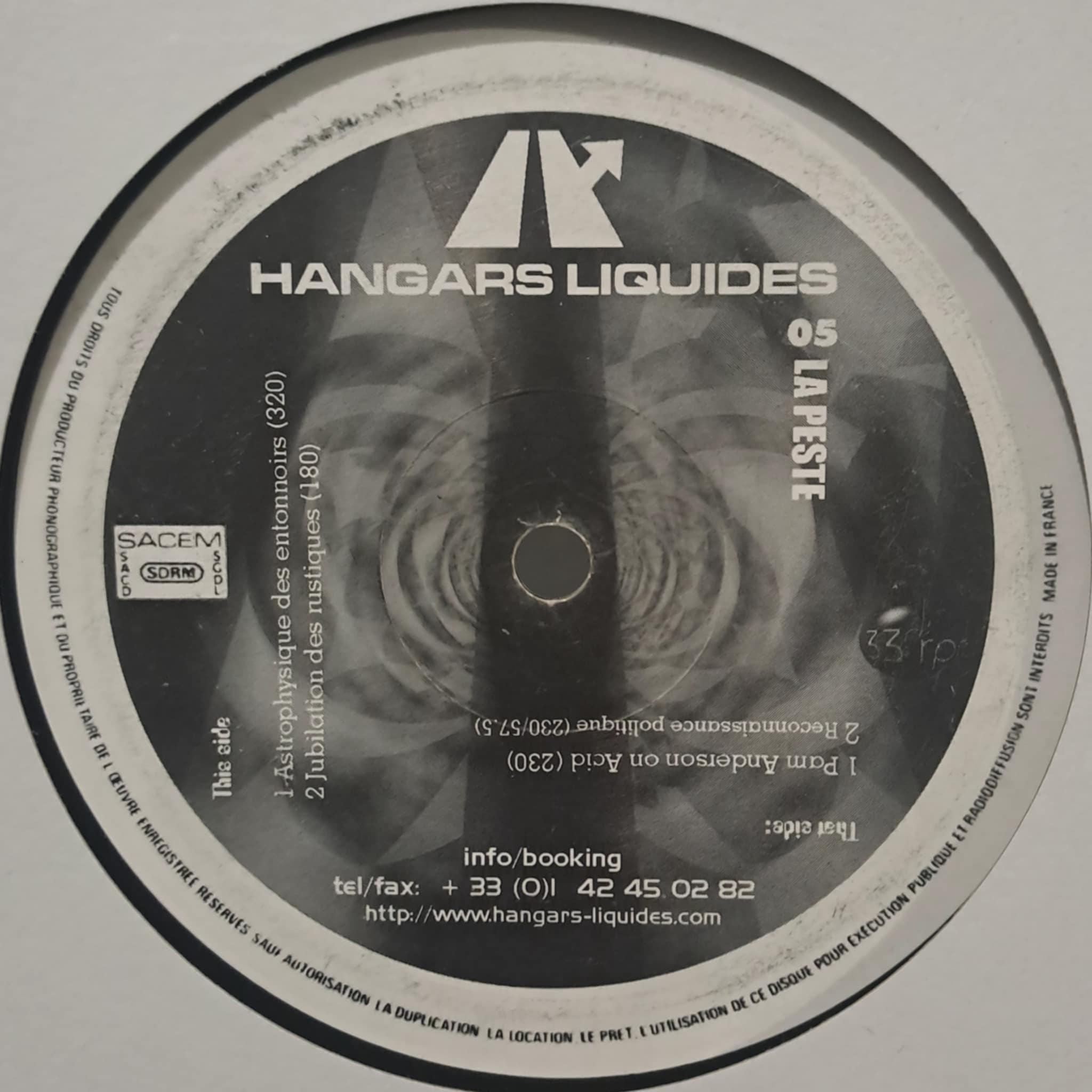 Hangars Liquides 005 - vinyle hardcore