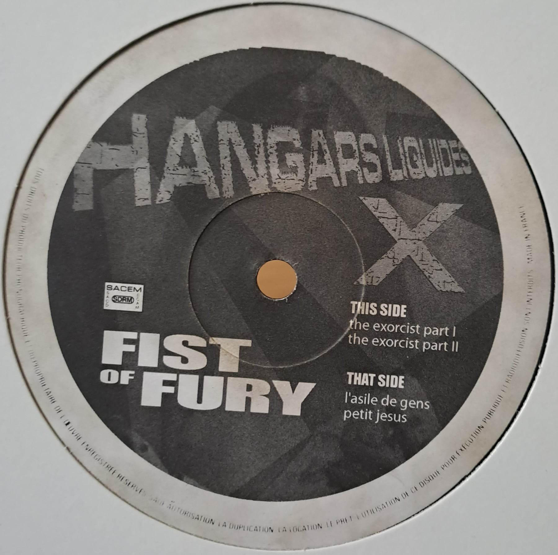 Hangars Liquides 10 - vinyle hardcore