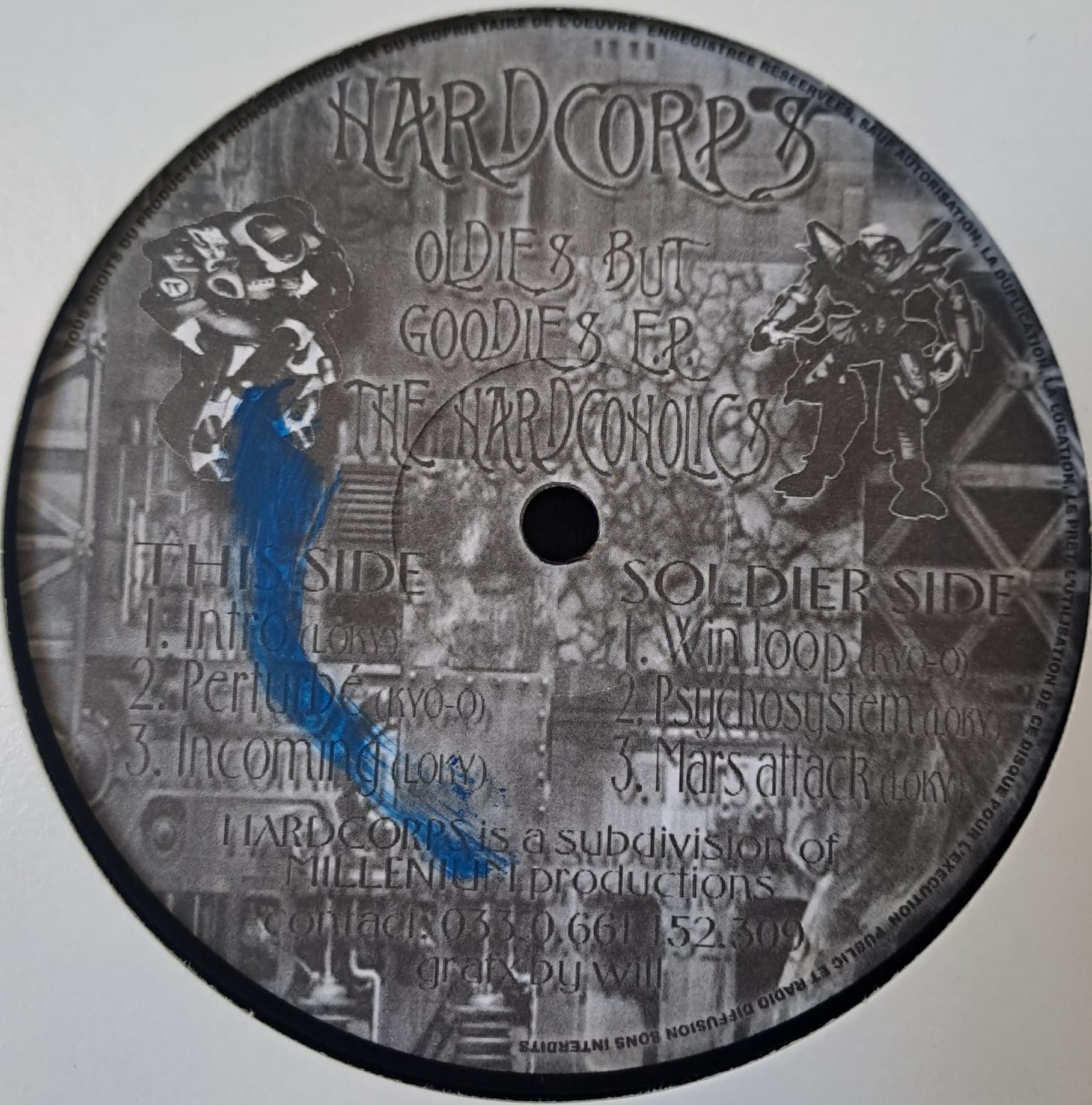 Hard.Corp 001 - vinyle hardcore