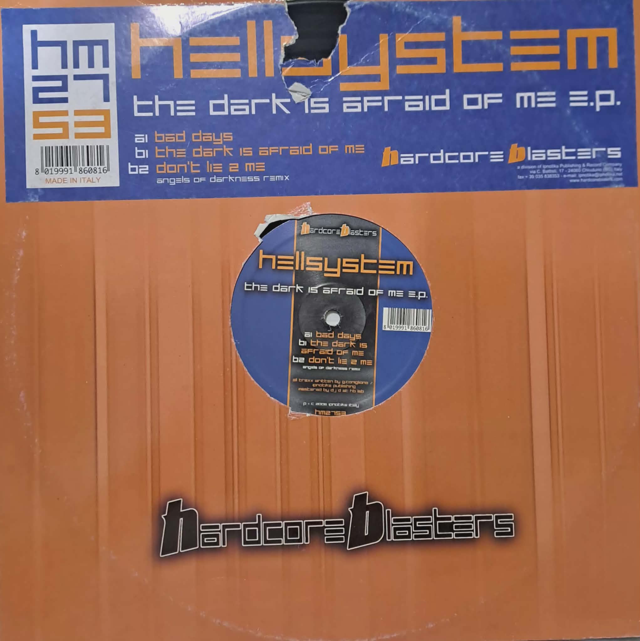 Hardcore Blasters 2753 - vinyle gabber