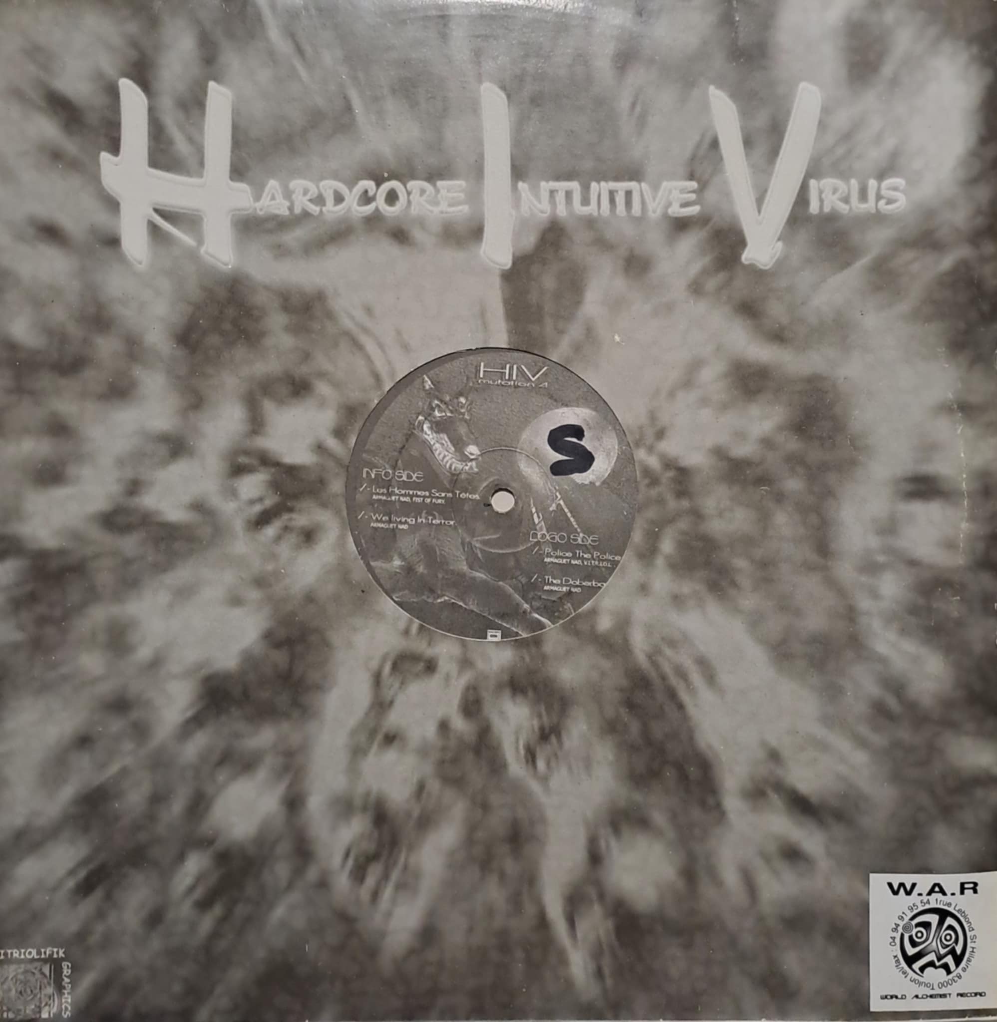 Hardcore Intuitive Virus 04 - vinyle hardcore