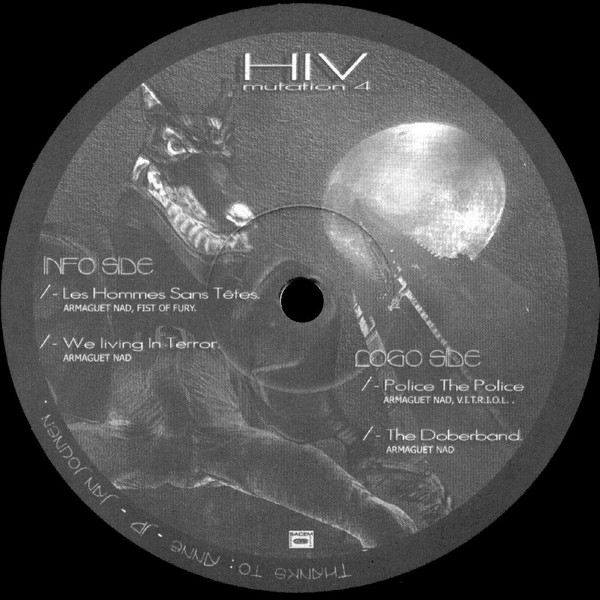 Hardcore Intuitive Virus 04 - vinyle hardcore