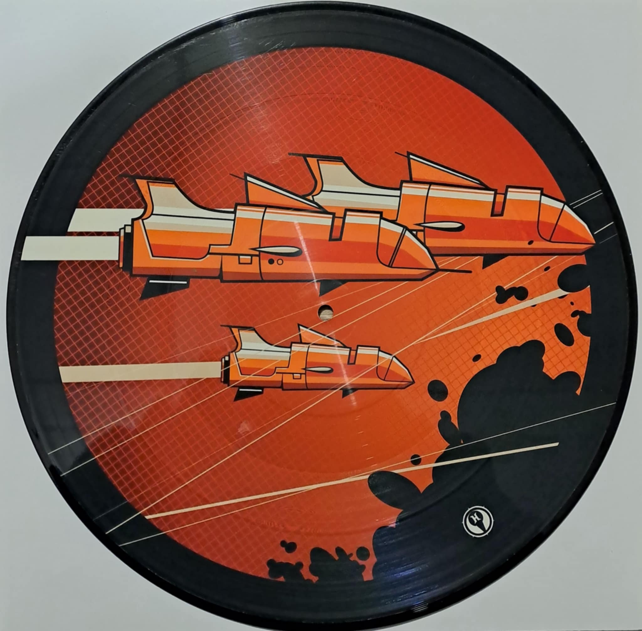 Hardrive Records 4 (picture) - vinyle gabber