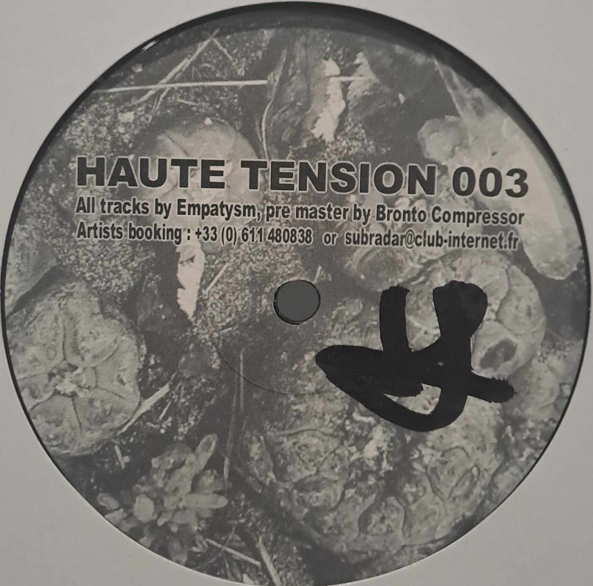 Haute Tension 003 - vinyle freetekno