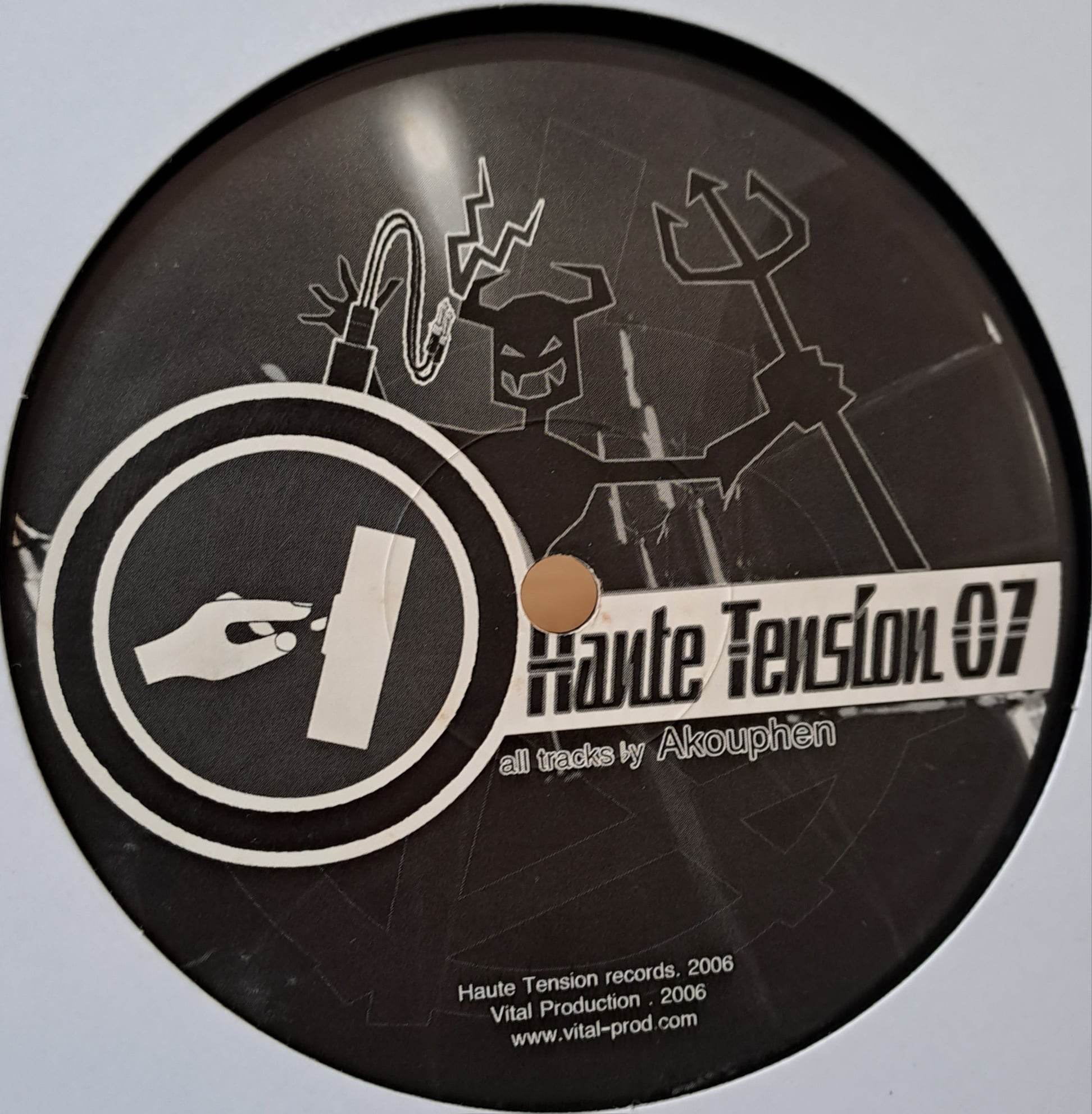 Haute Tension 007 - vinyle freetekno