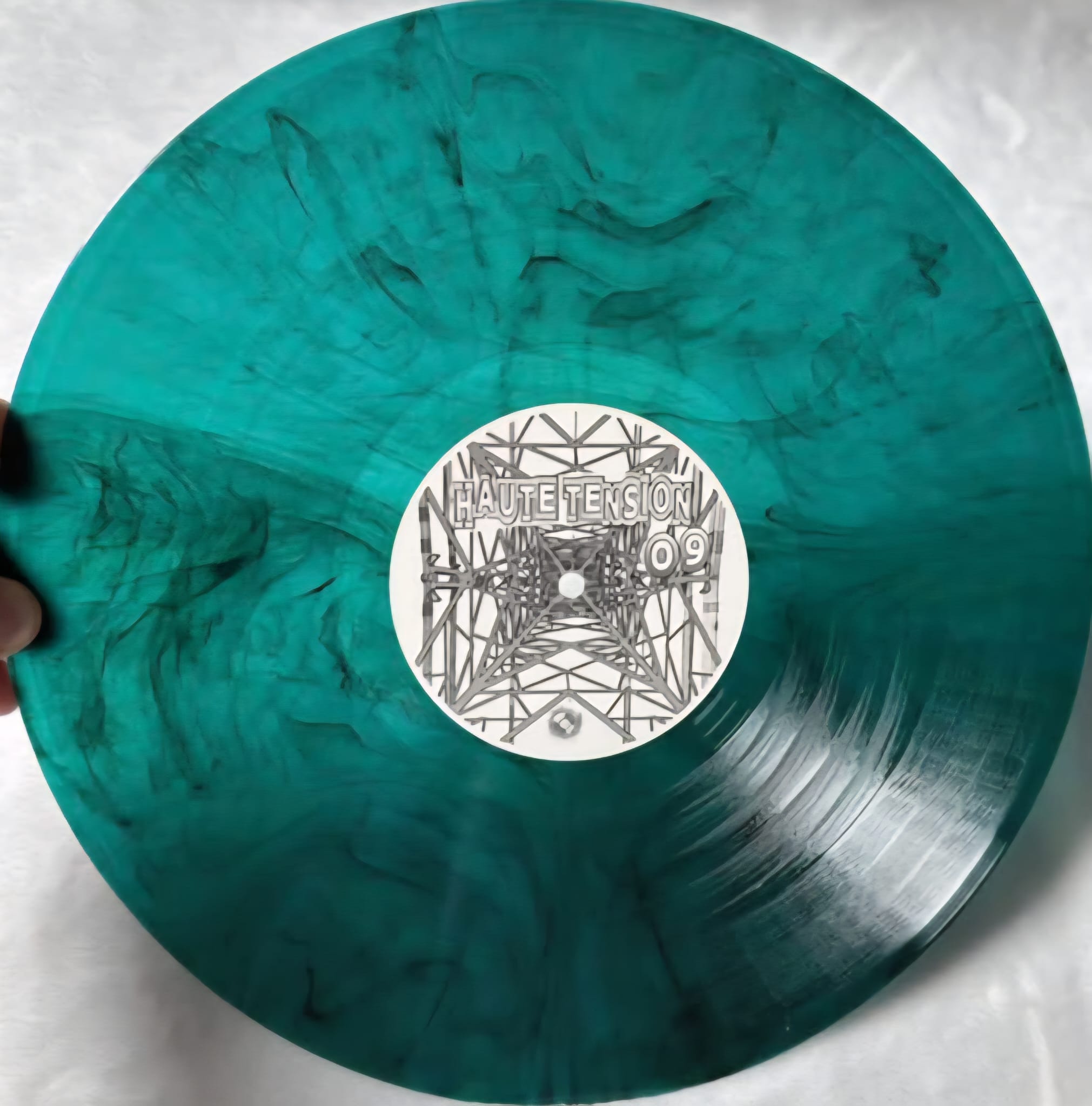 Haute Tension 09 (Geen Marble Black) - vinyle freetekno