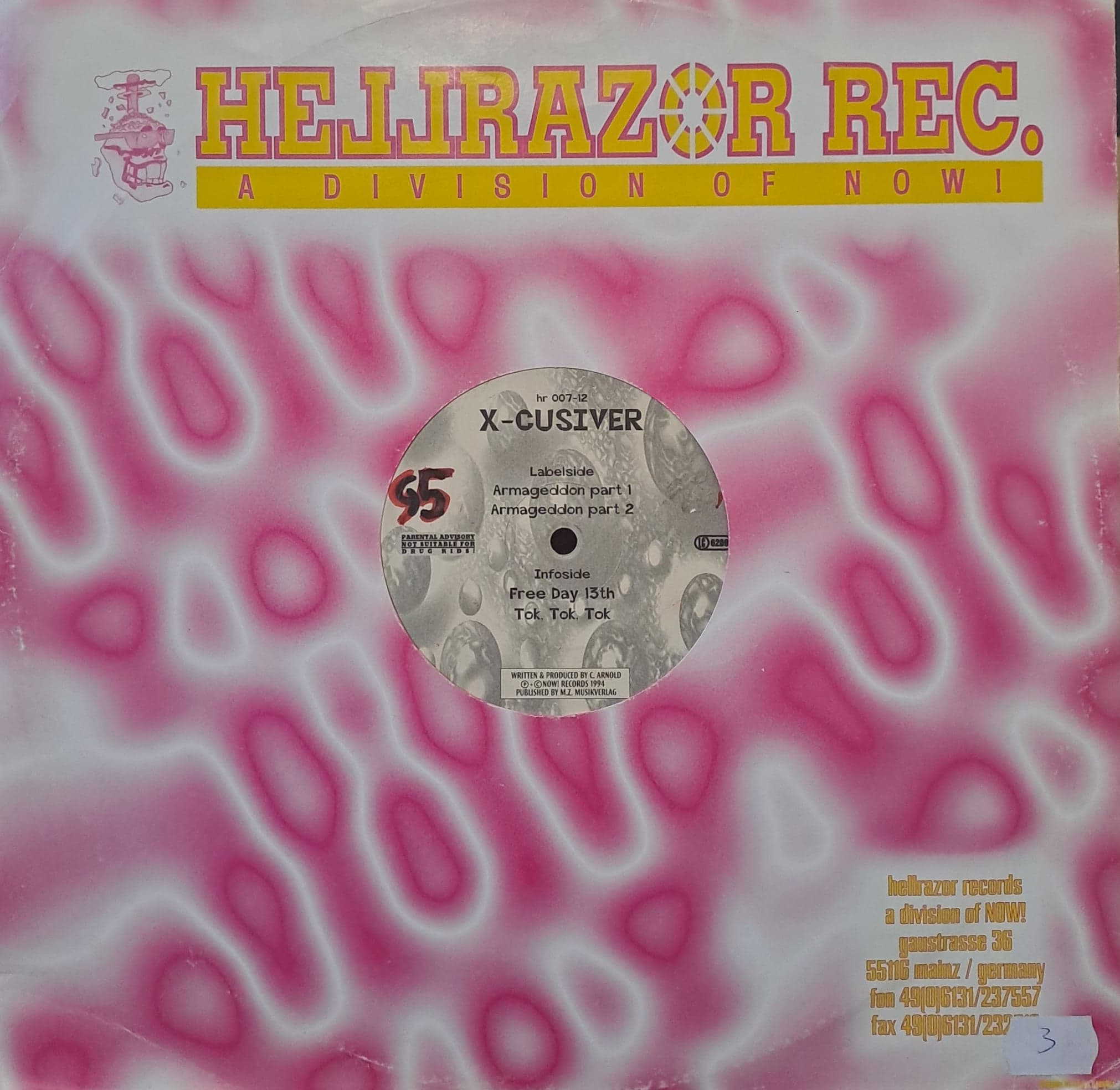 Hellrazor 07-12 - vinyle gabber