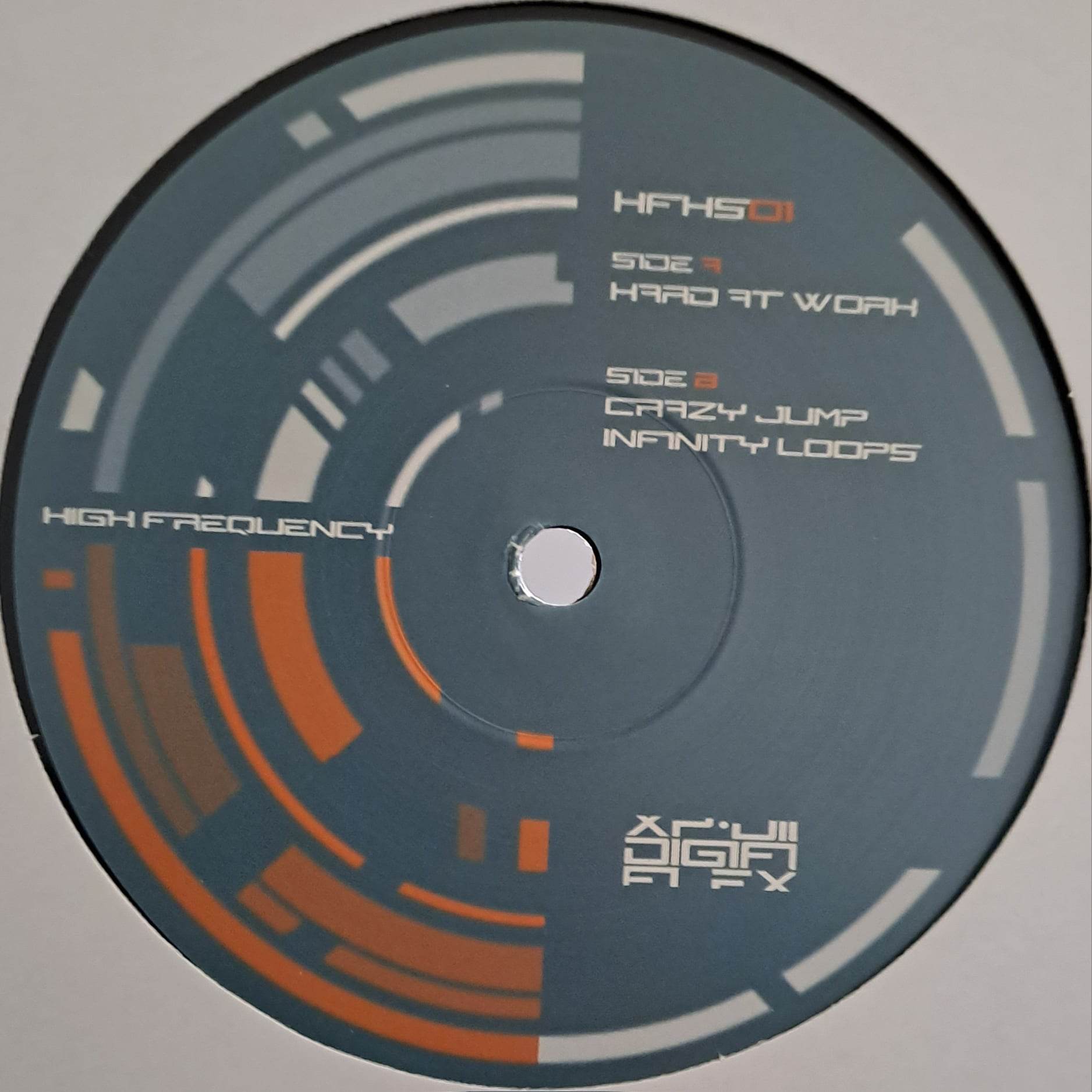 High Frequency 01 RP - vinyle hard techno