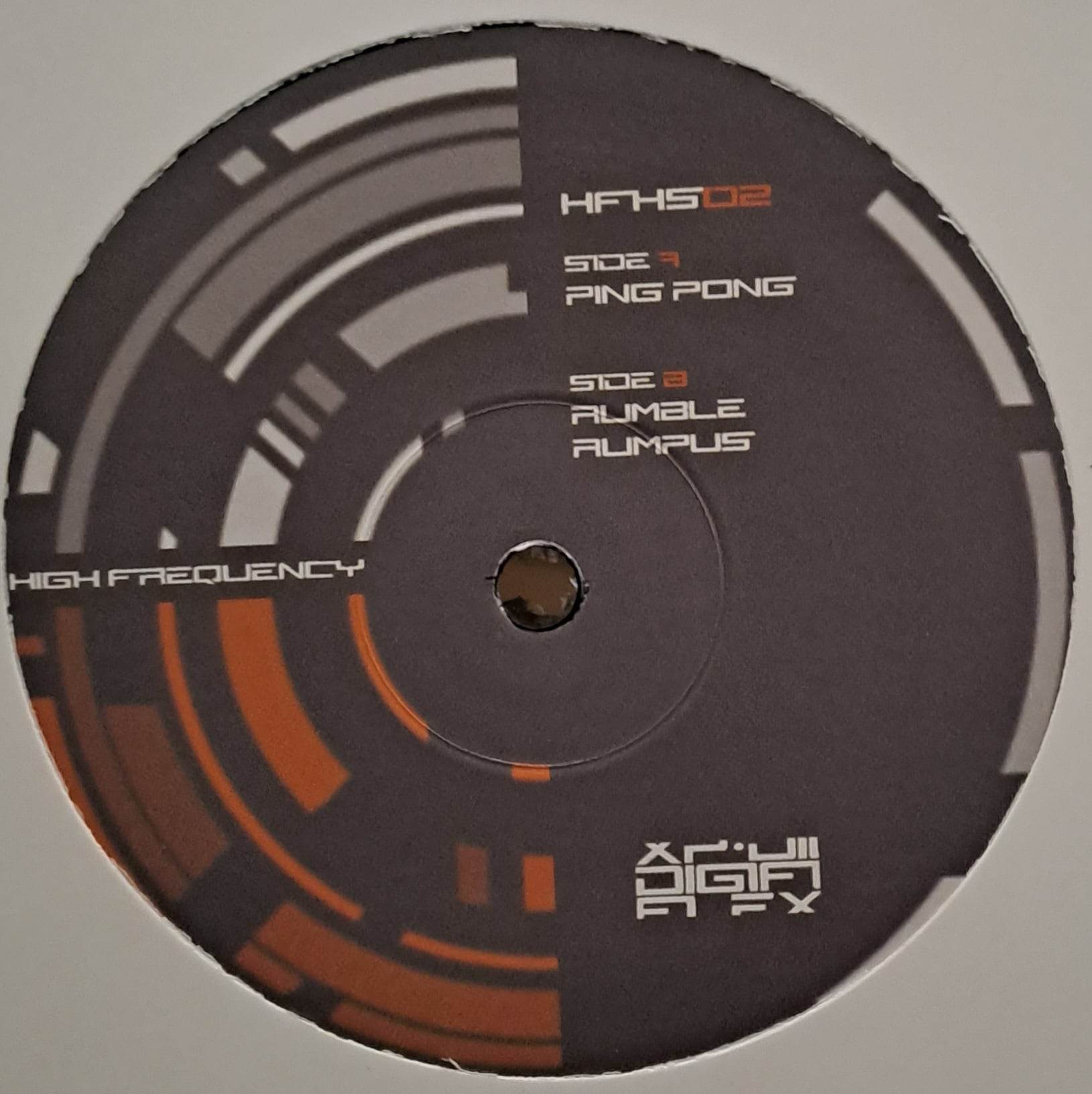 High Frequency 02 RP - vinyle techno