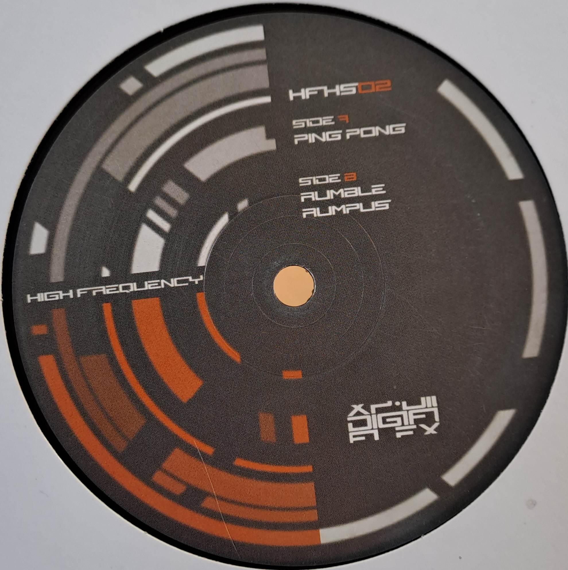 High Frequency 02 - vinyle freetekno