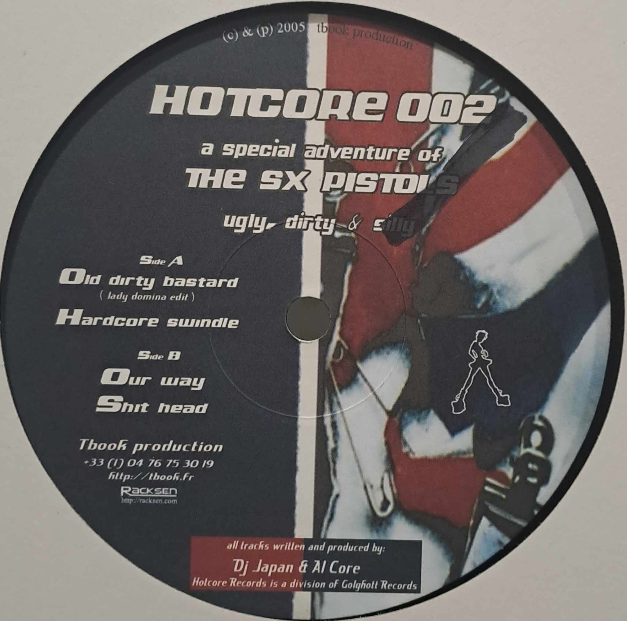 Hotcore Records 002 - vinyle hardcore