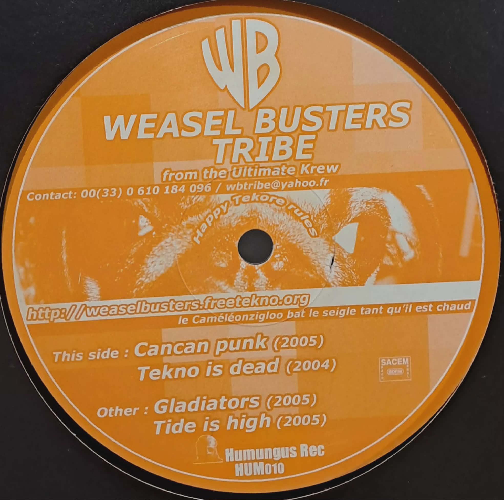 Humungus 10 - vinyle freetekno