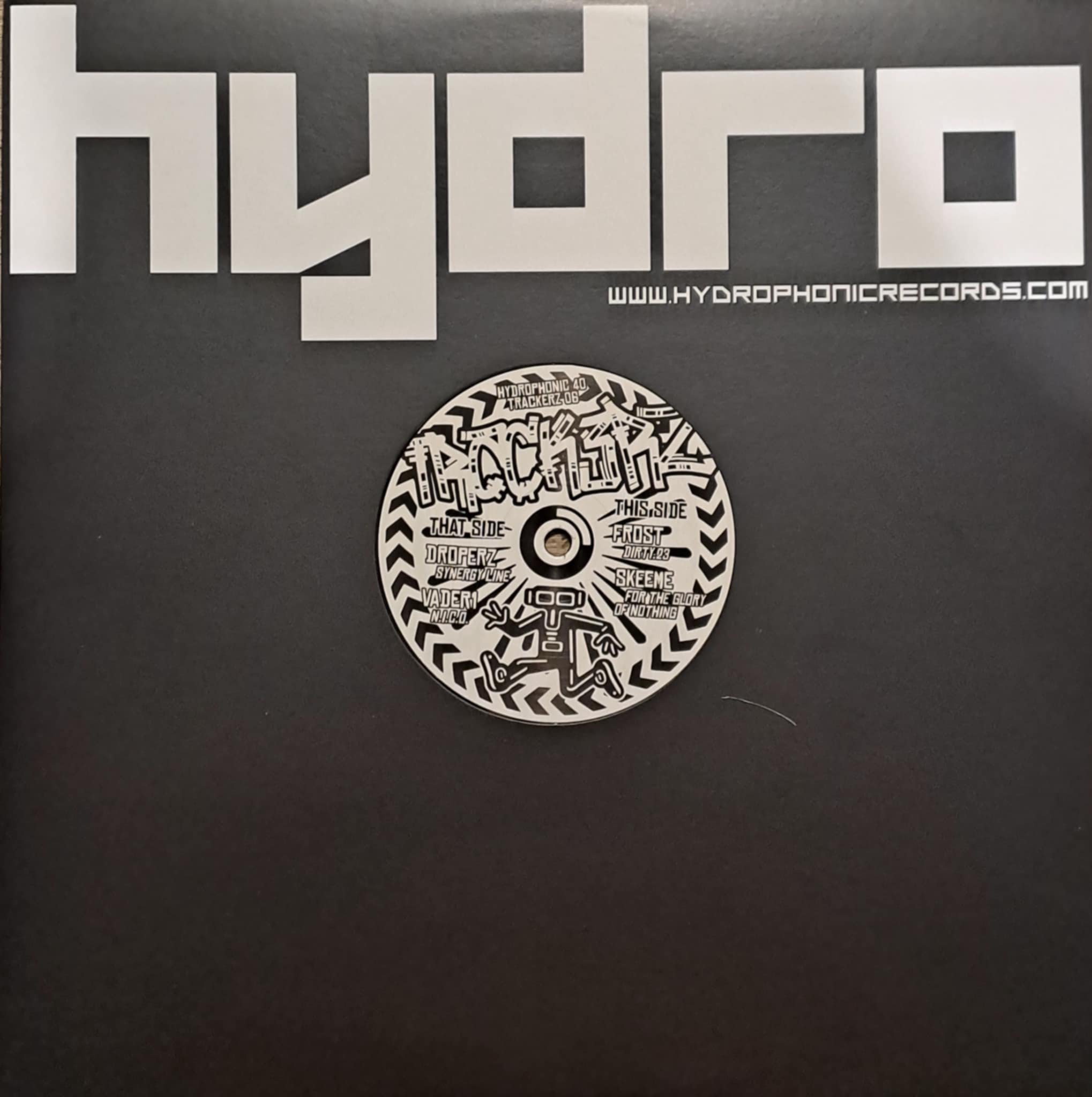 Hydrophonic Records 40 (dernières copies en stock) - vinyle hard techno