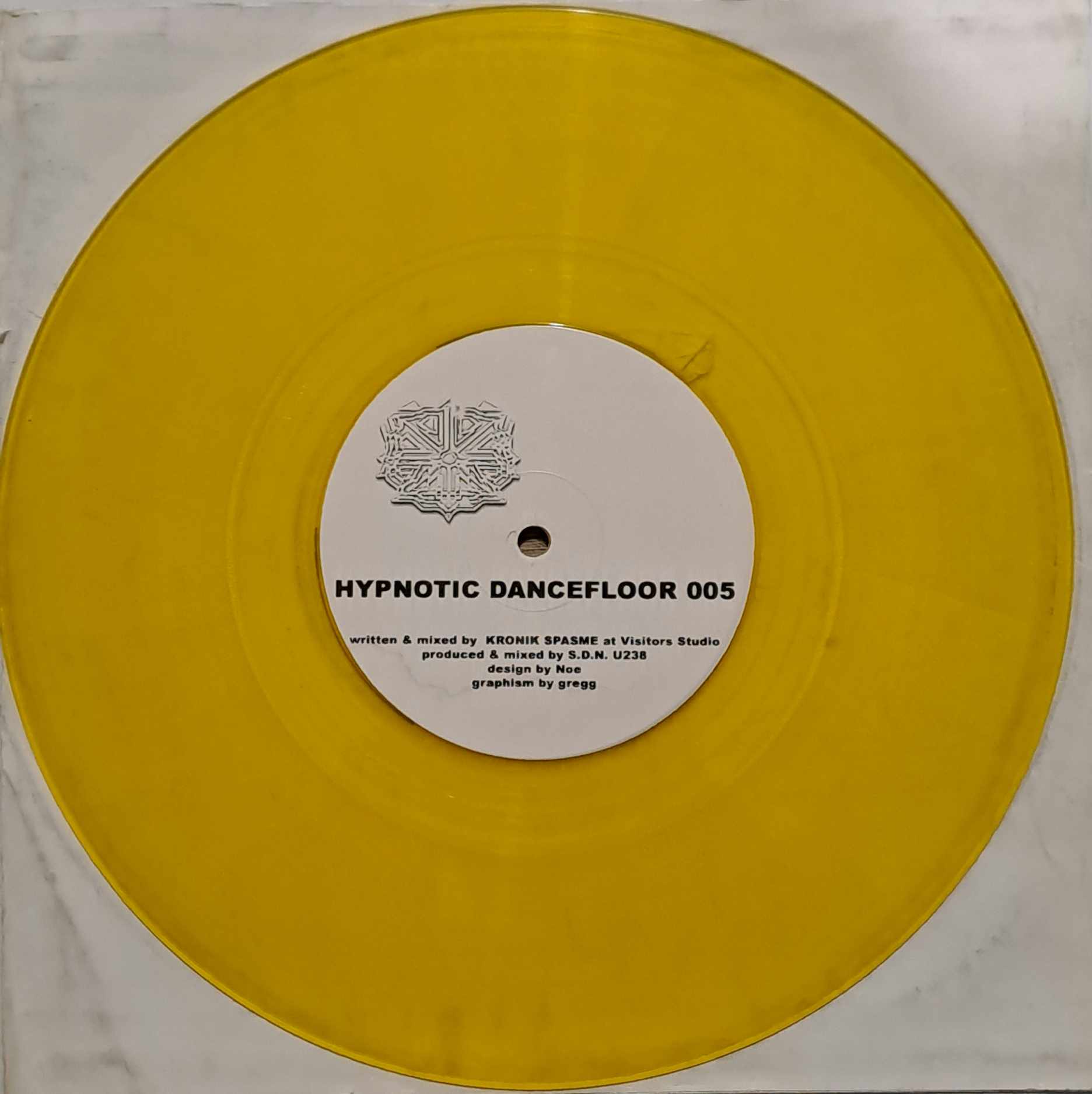 Hypnotic Dancefloor 005 - vinyle Breakbeat
