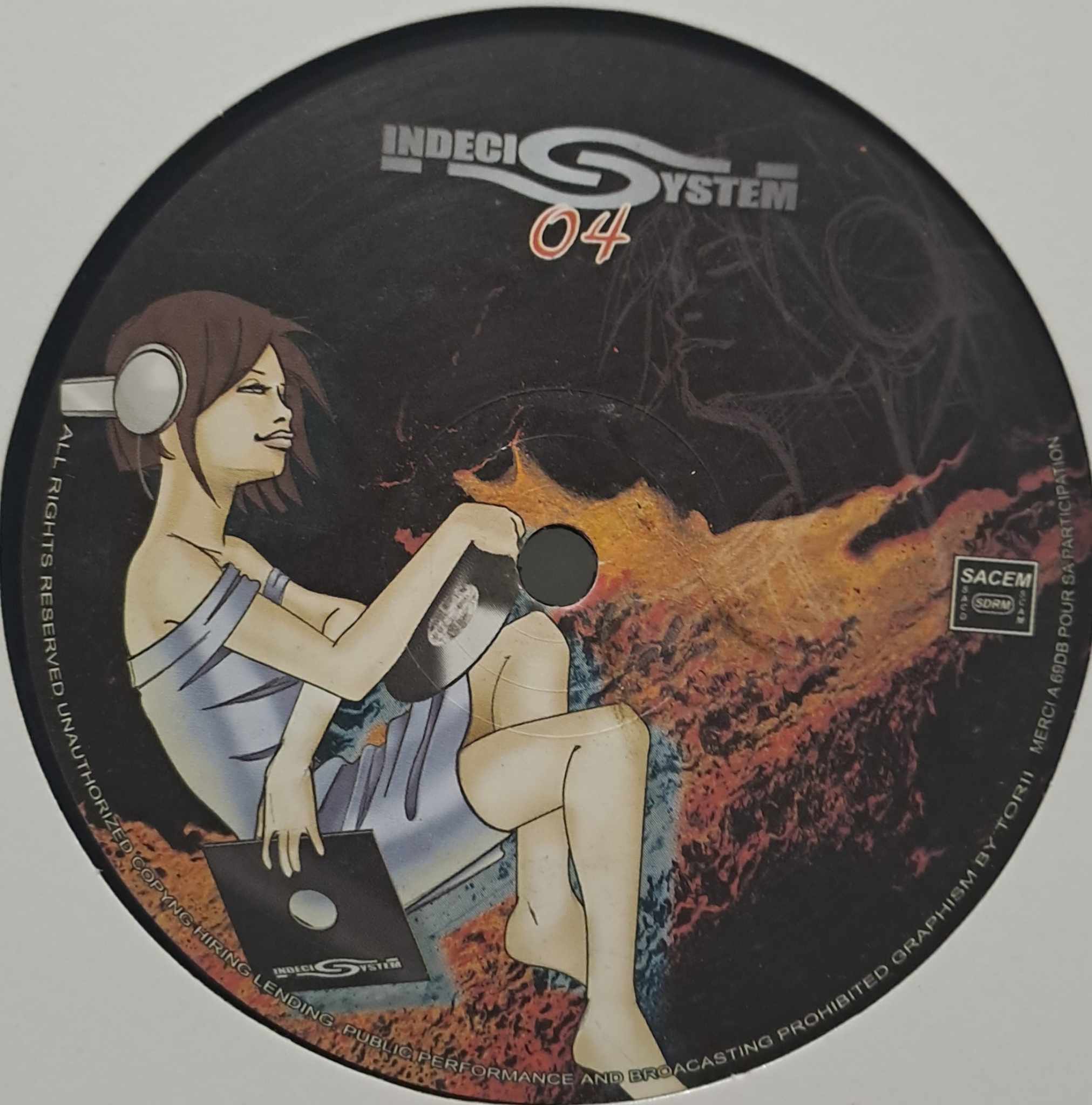 Indecis System 04 - vinyle freetekno