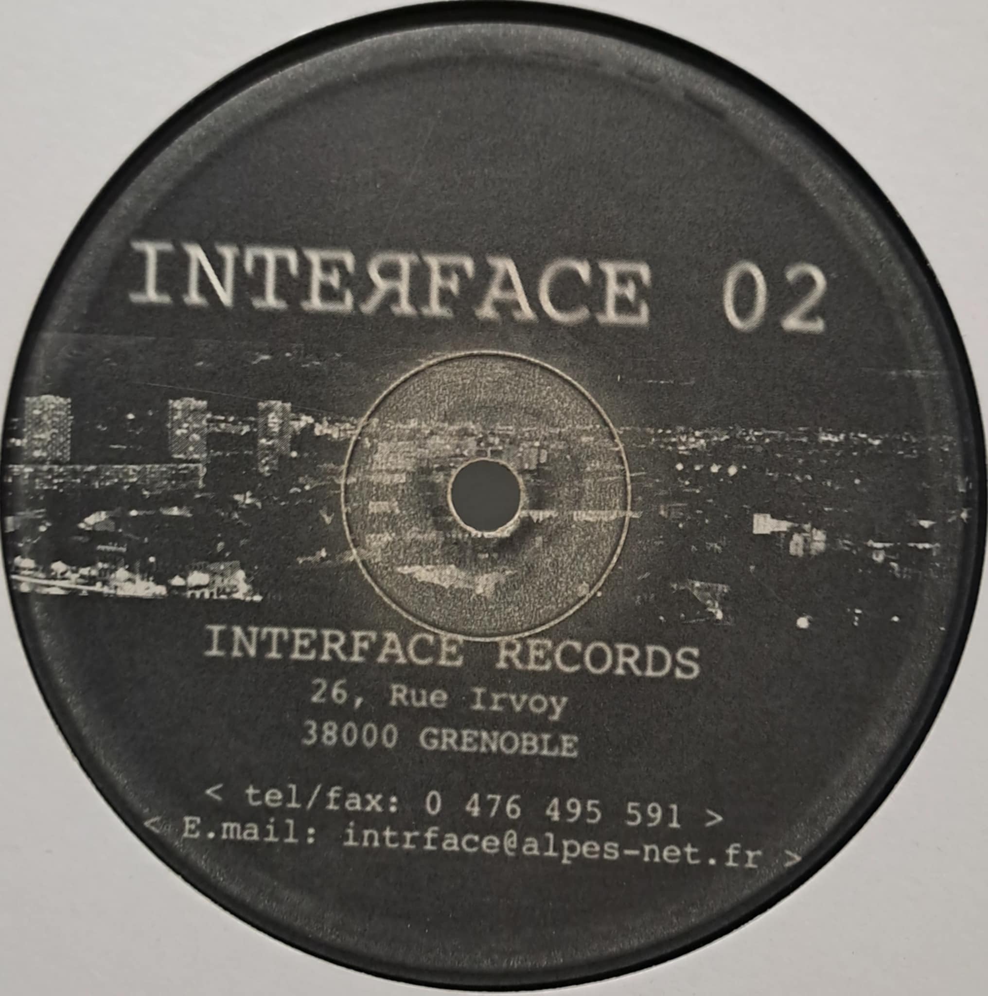 Interface 02 - vinyle techno