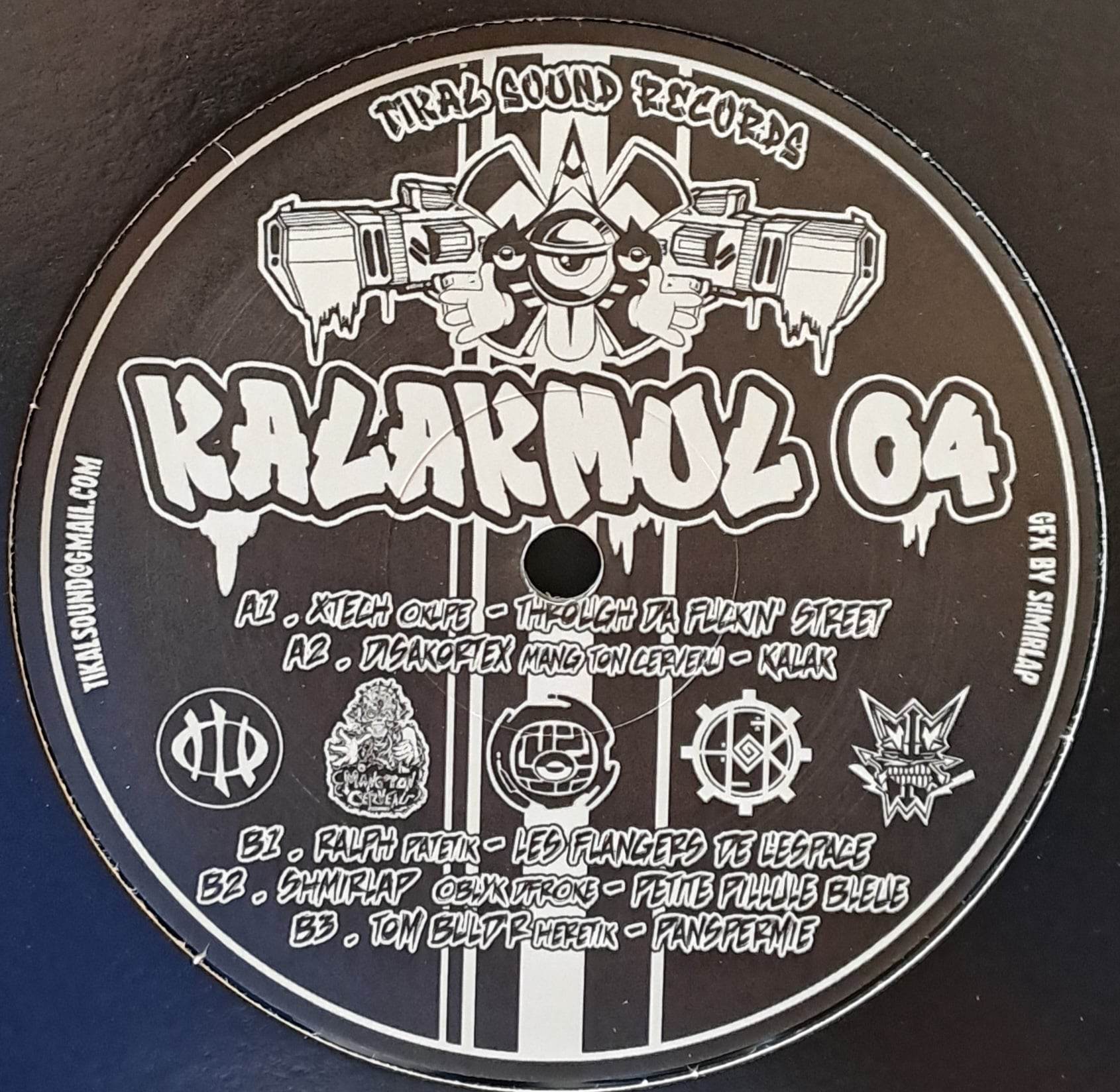 Kalakmul 04 (toute dernière copie en stock) - vinyle freetekno