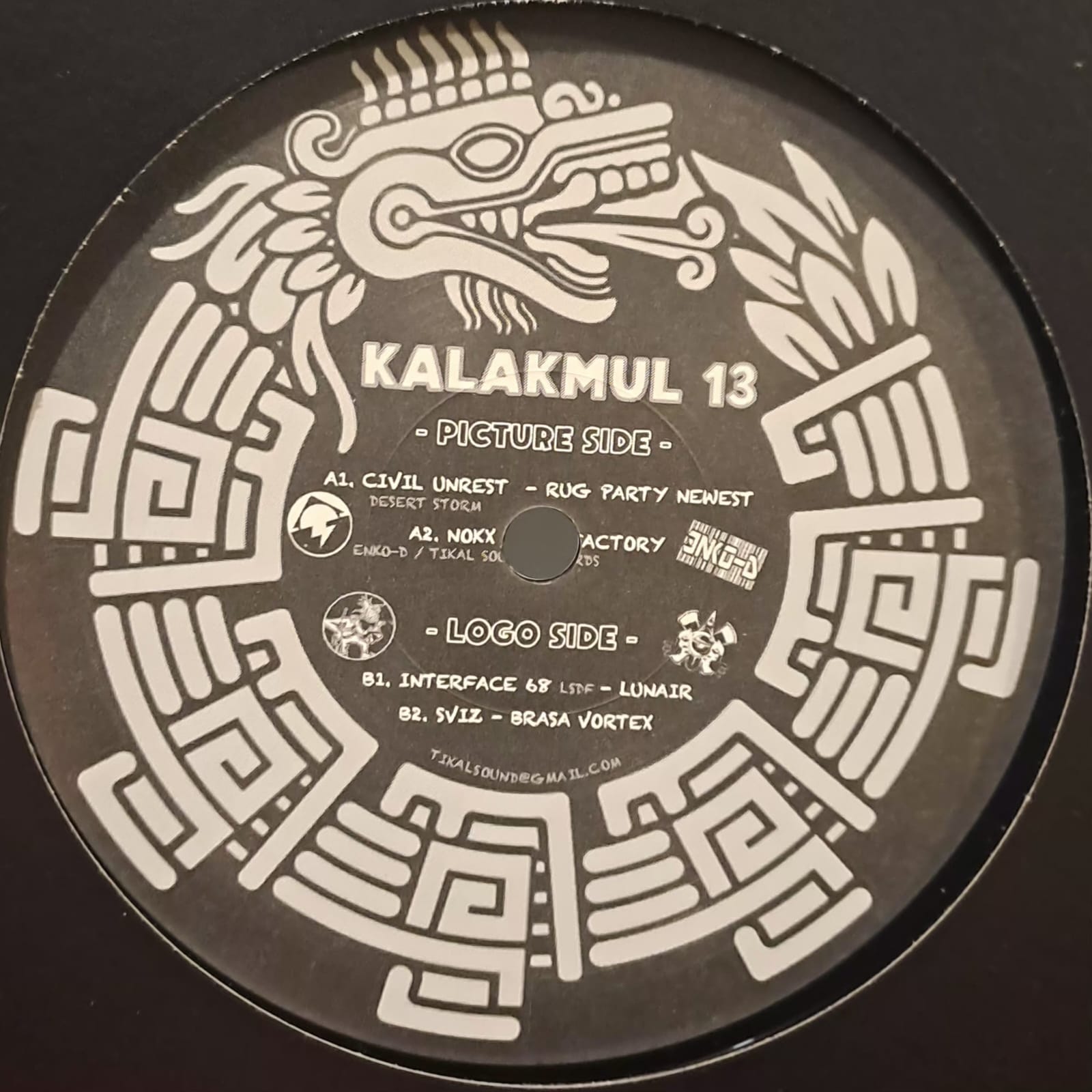 Kalakmul 13 - vinyle freetekno