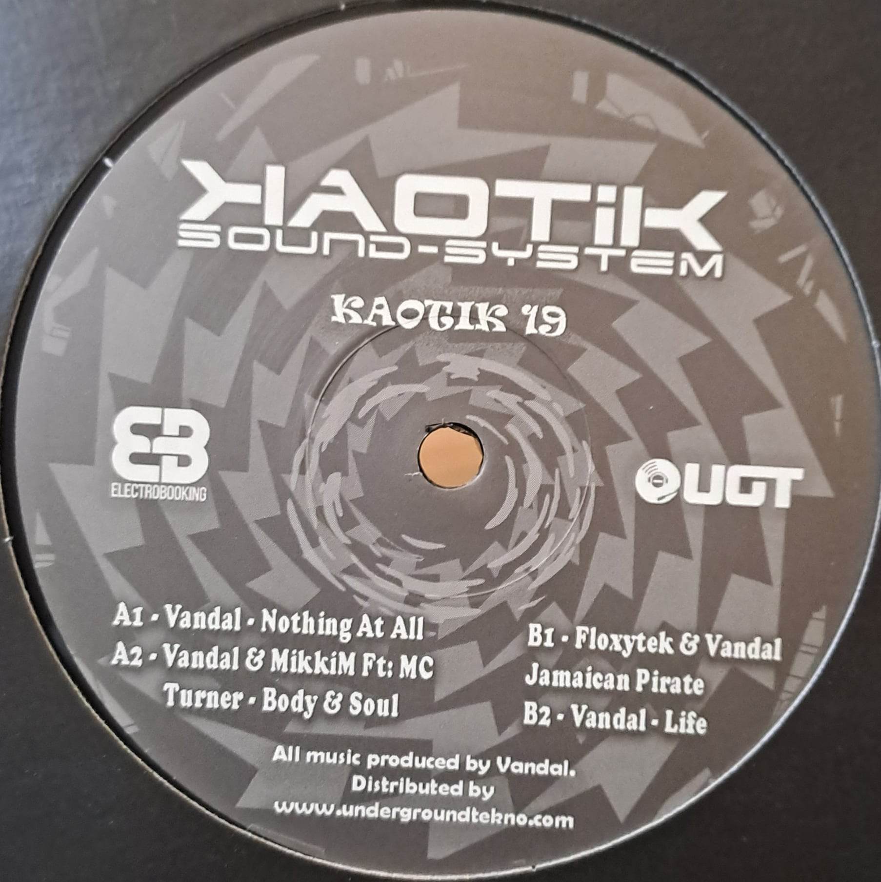Kaotik 19 - vinyle freetekno