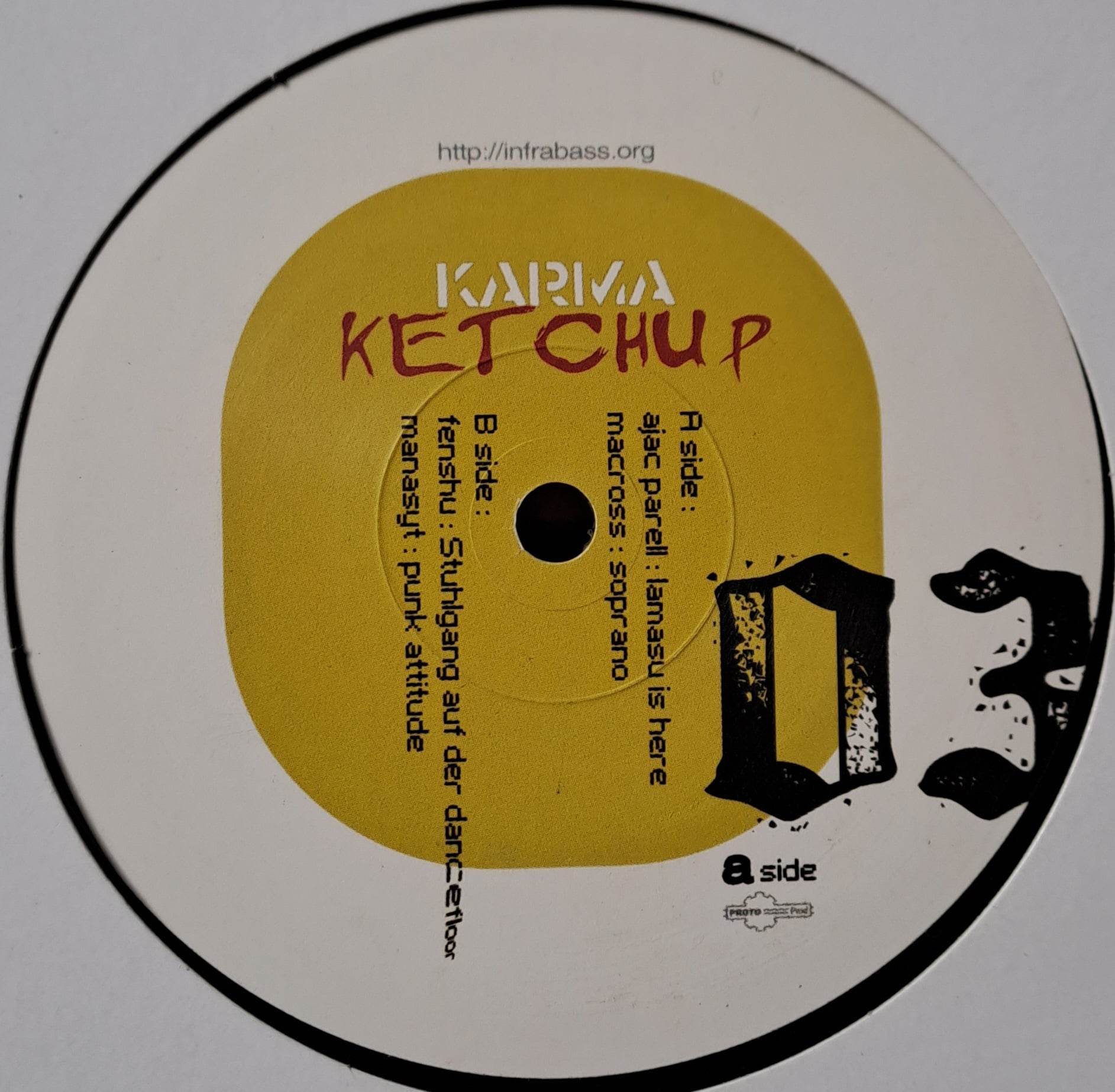 Karma Ketchup 03 - vinyle techno