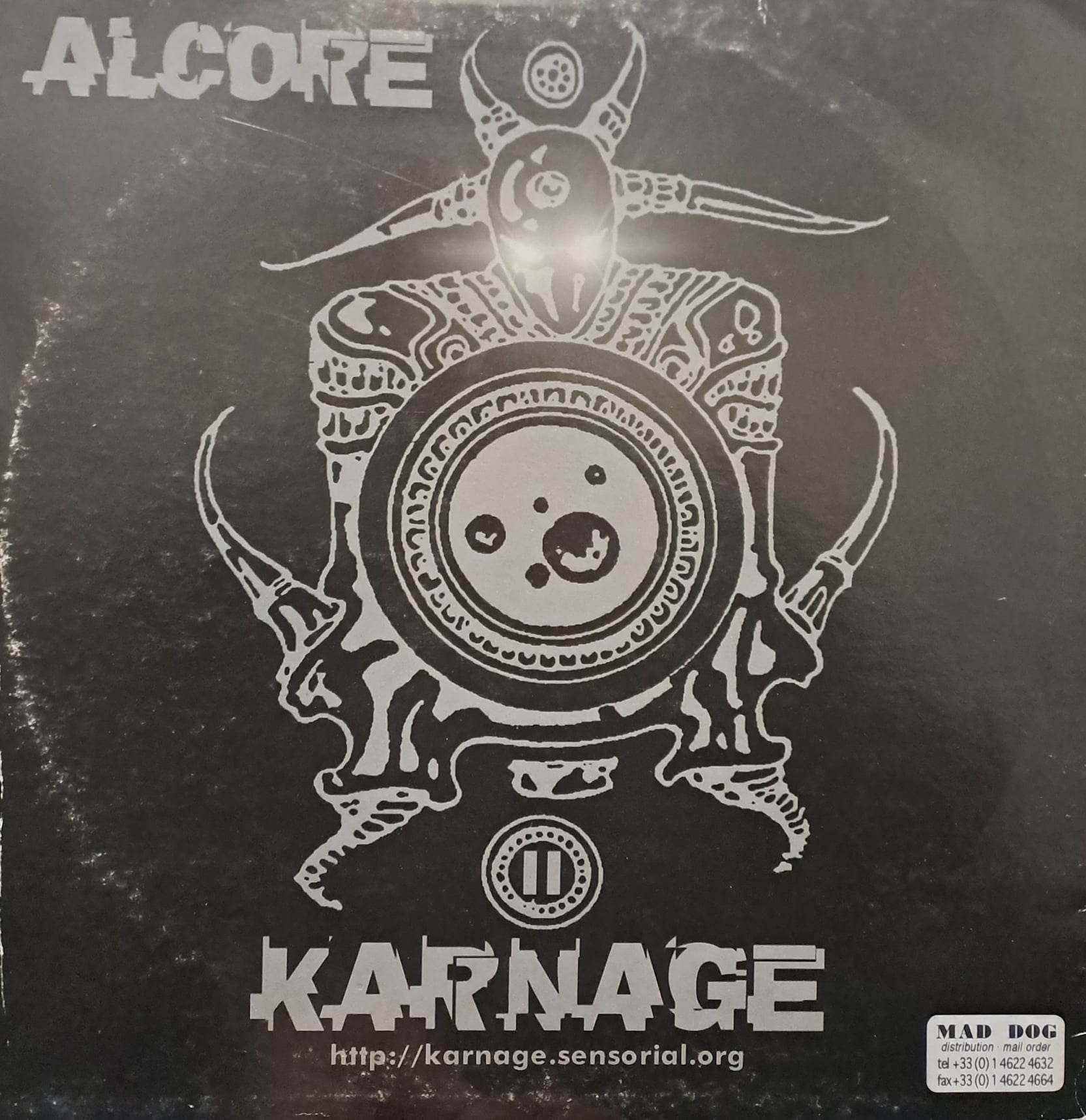 Karnage 002 - vinyle hardcore