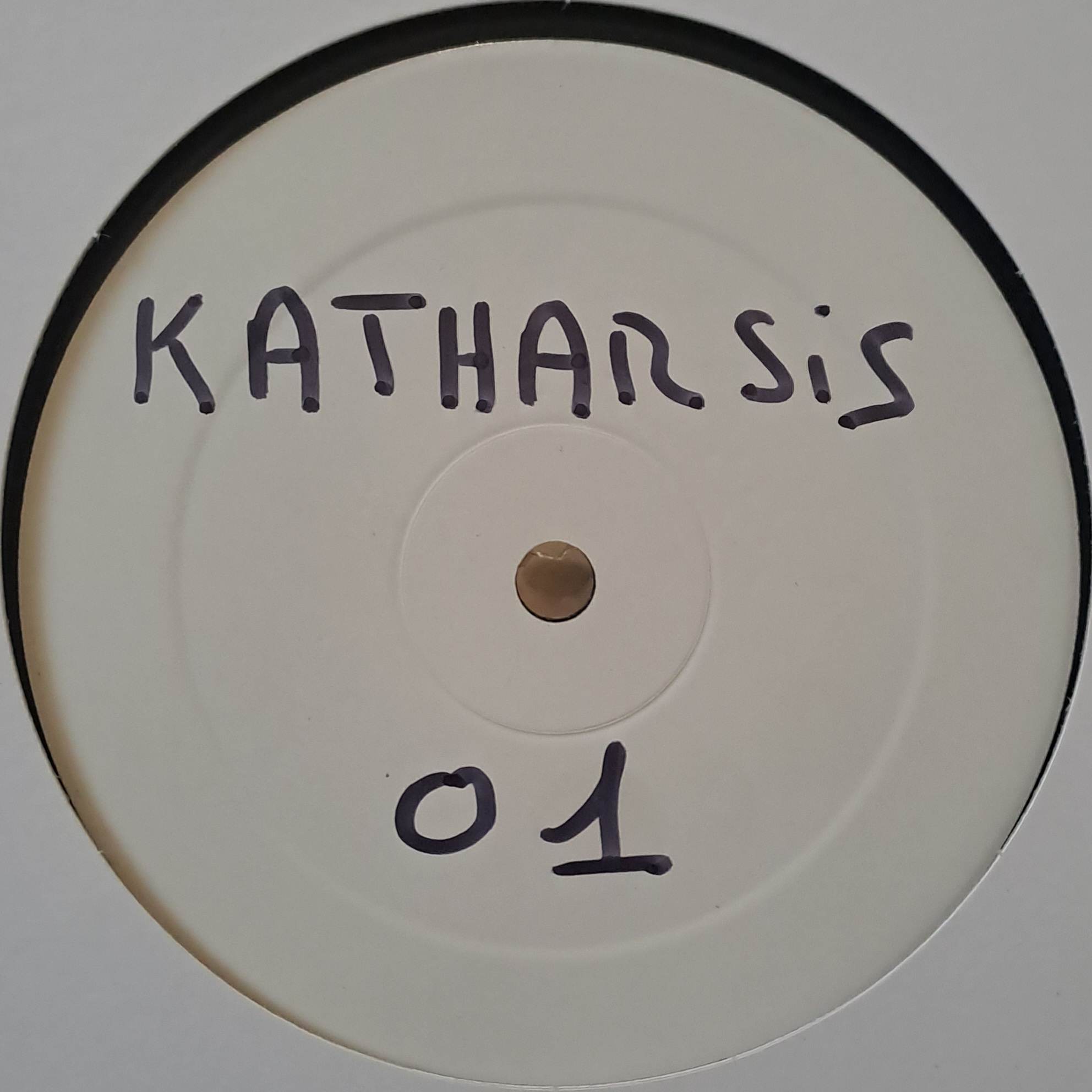 Katharsis 01 (white label) - vinyle freetekno