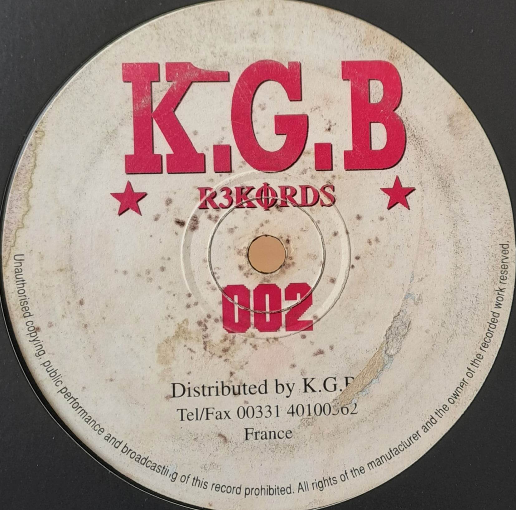 KGB 02 - vinyle freetekno