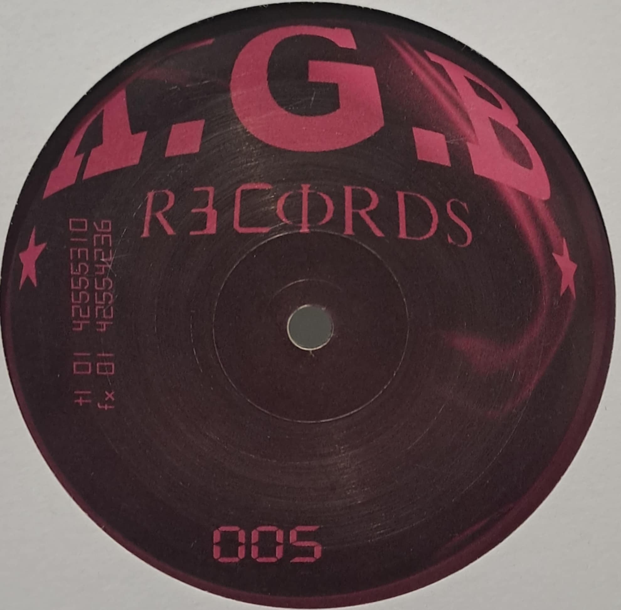 KGB 05 (deux copies disponible) - vinyle freetekno