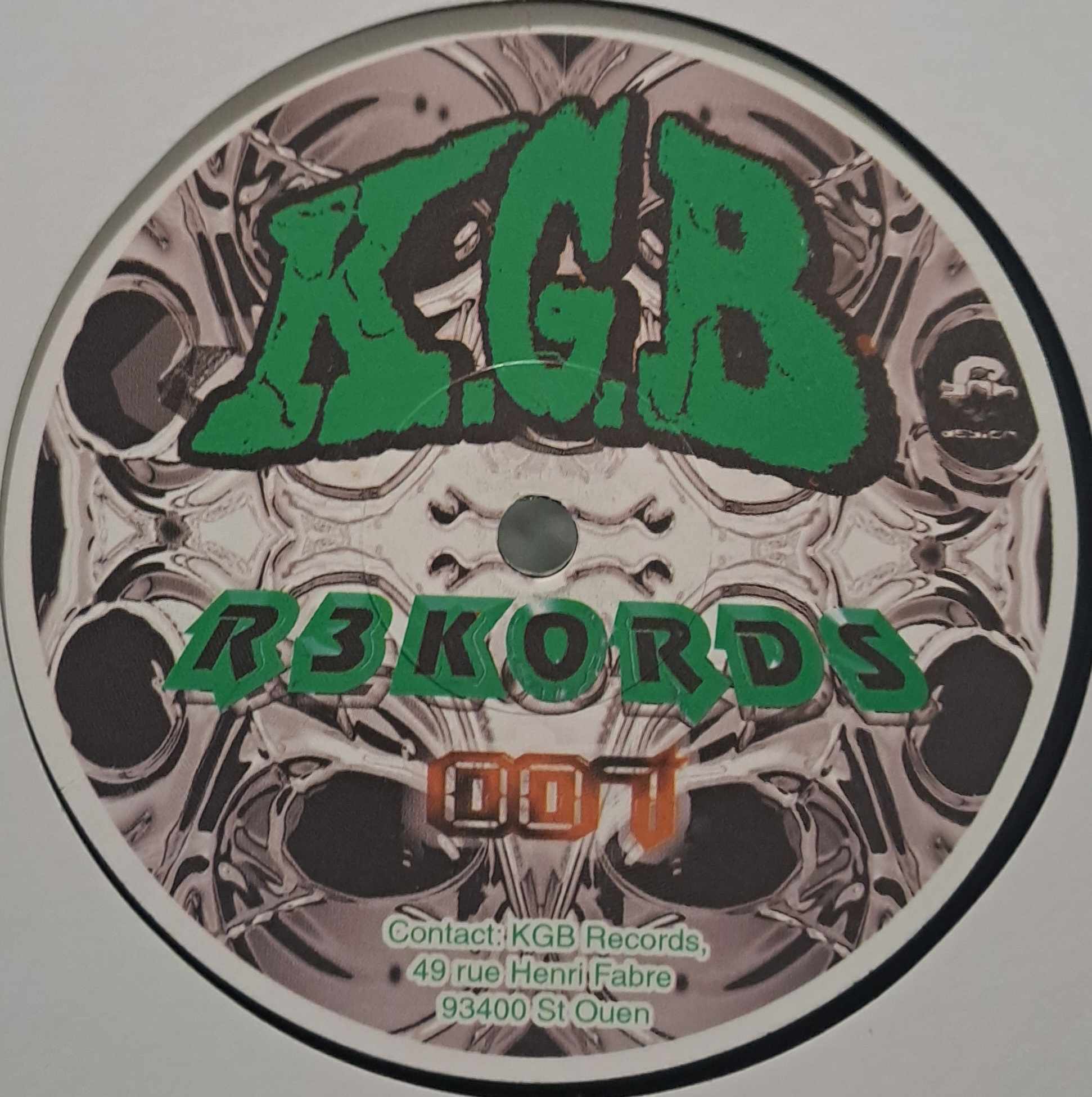 KGB 07 - vinyle freetekno