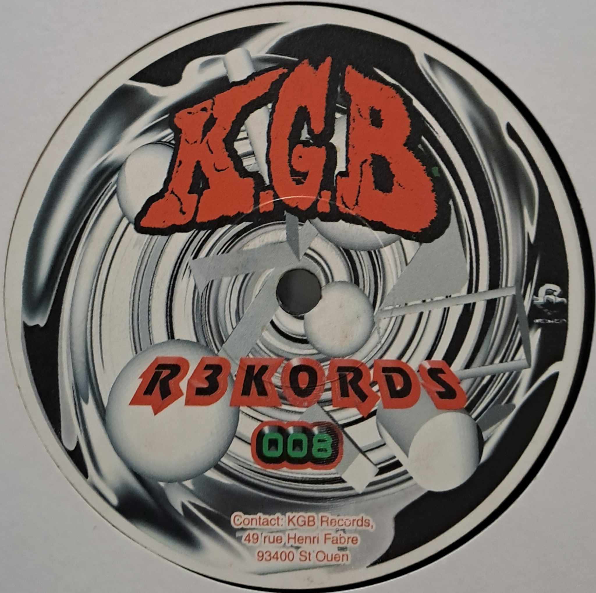 KGB 08 - vinyle freetekno