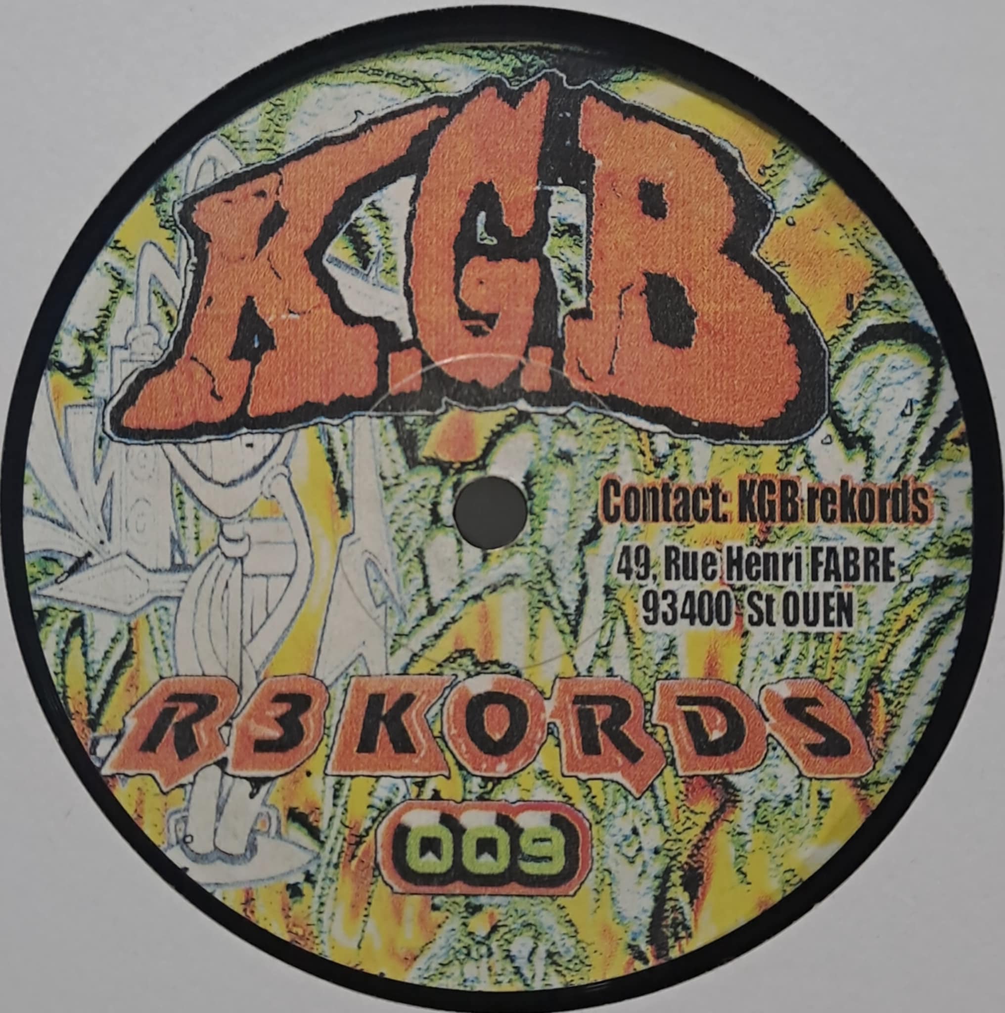 KGB 09 - vinyle freetekno