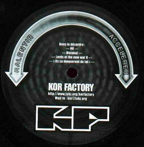 Kor Factory 02 - vinyle hardcore