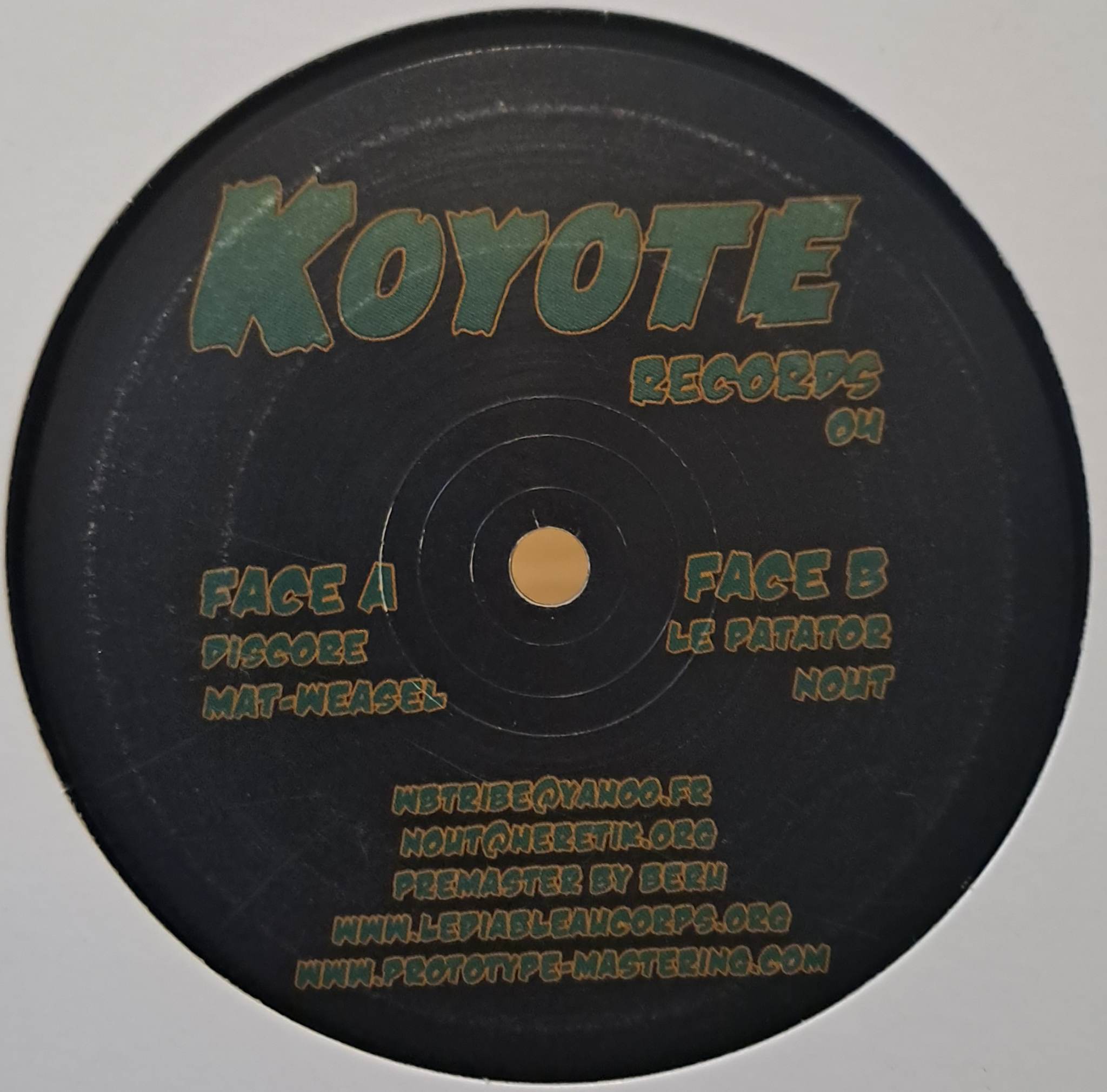 Koyote 04 - vinyle freetekno